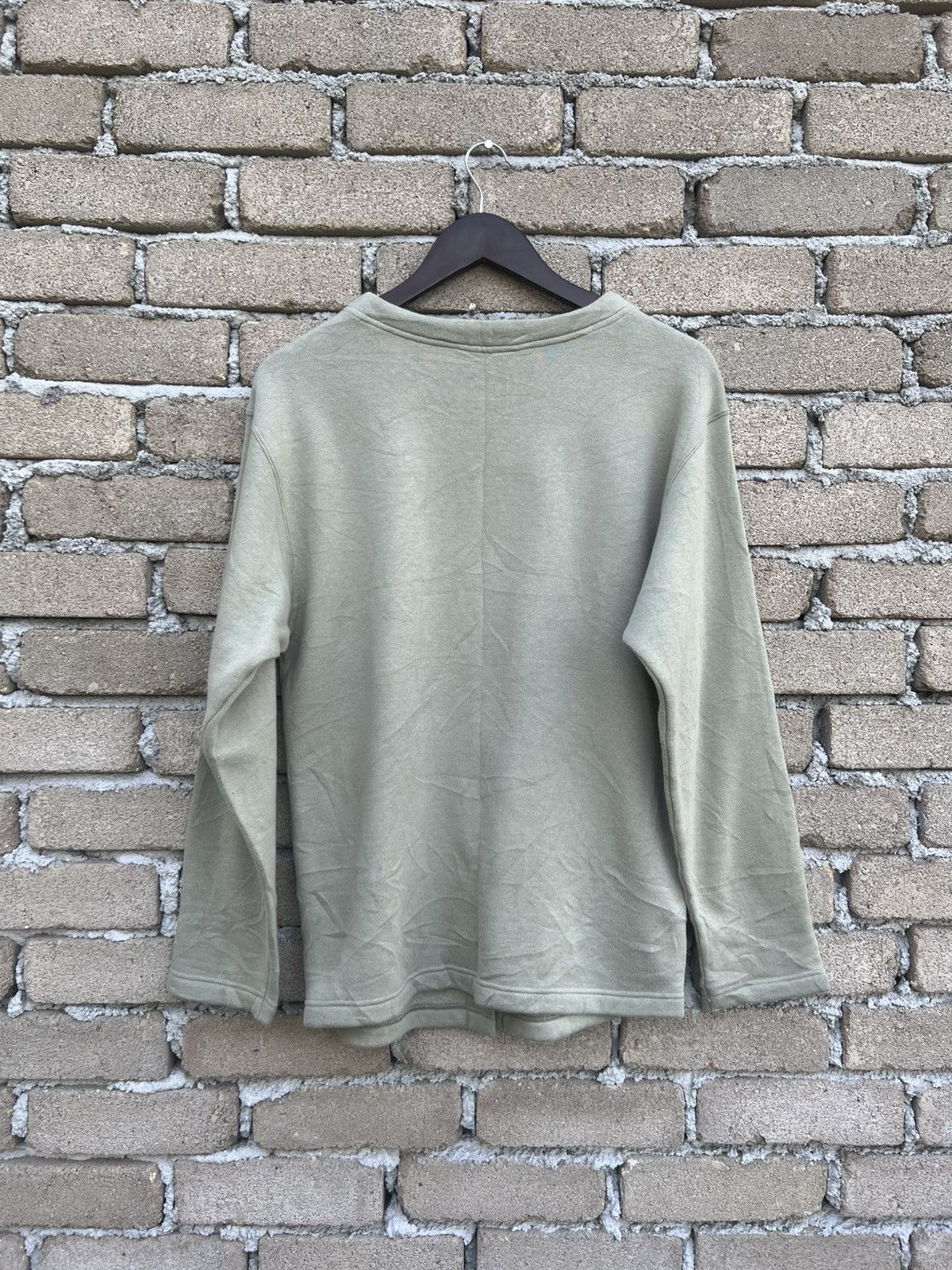 Japanese Brand Smith & Hawken Pearl Snap Button Sweatshirt Size L / US 10 / IT 46 - 5 Thumbnail