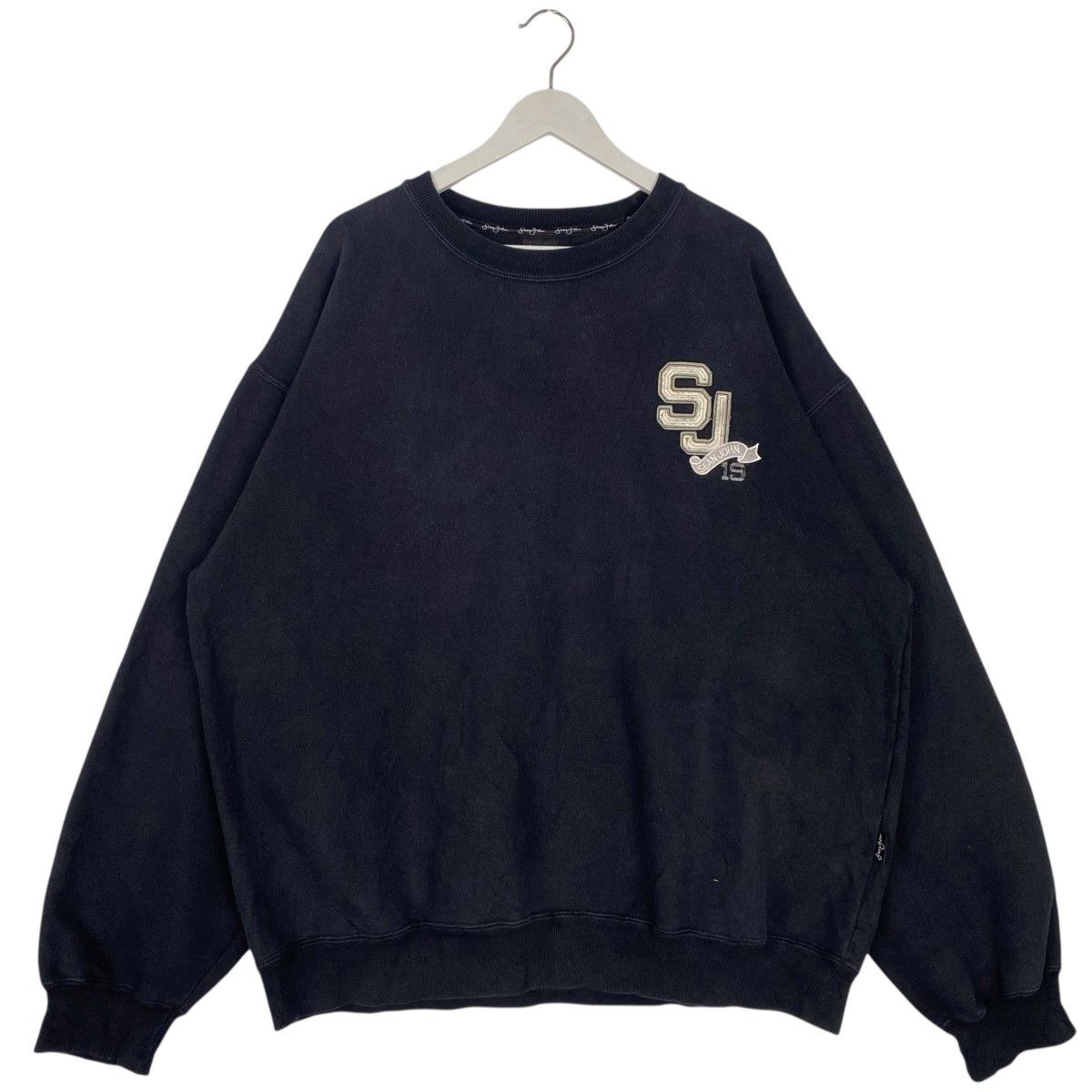 Other Vintage Sean John Sweatshirt Crewneck Black Oversize Hip Size US XL / EU 56 / 4 - 1 Thumbnail