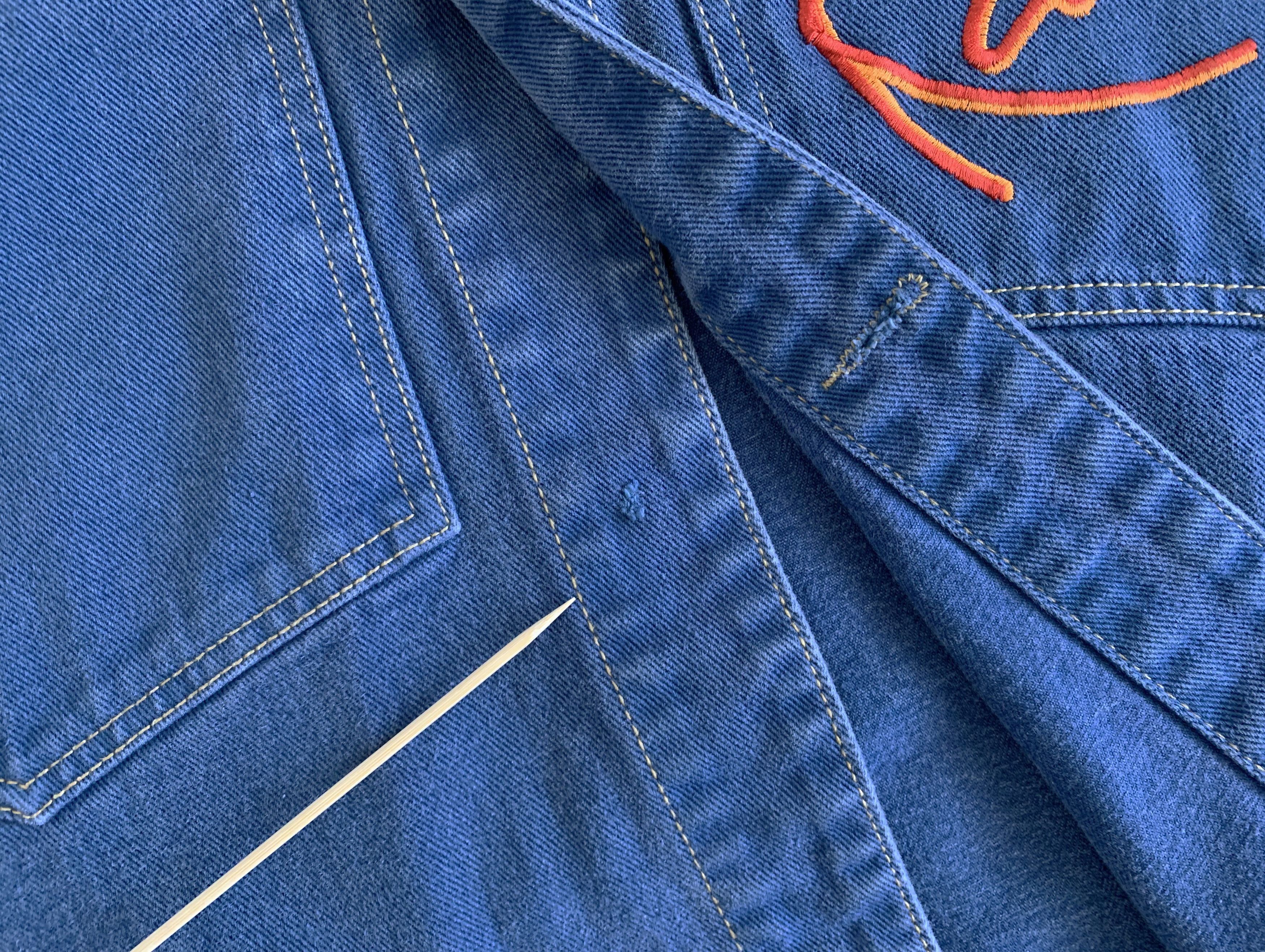 Karl Kani Vintage 90s KARL KANI Denim Jacket Shirt 2pac Tupac Hip Hop Size US XL / EU 56 / 4 - 12 Thumbnail