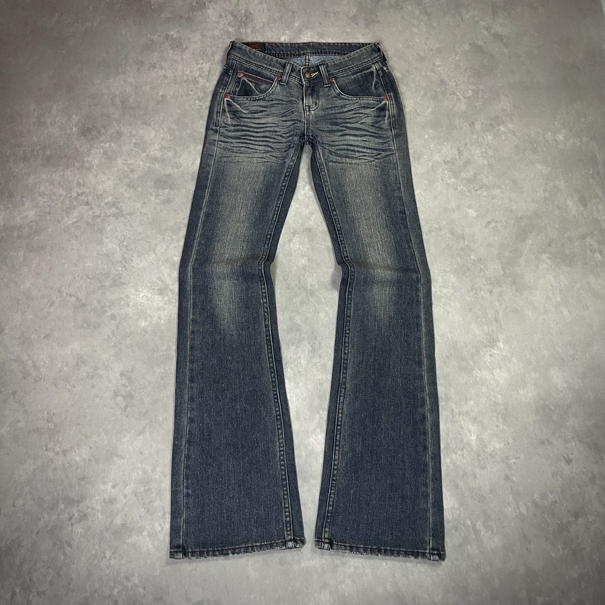 2000,s Lee - Archive Bootcut Fade Denim y2k Lgb If six Style