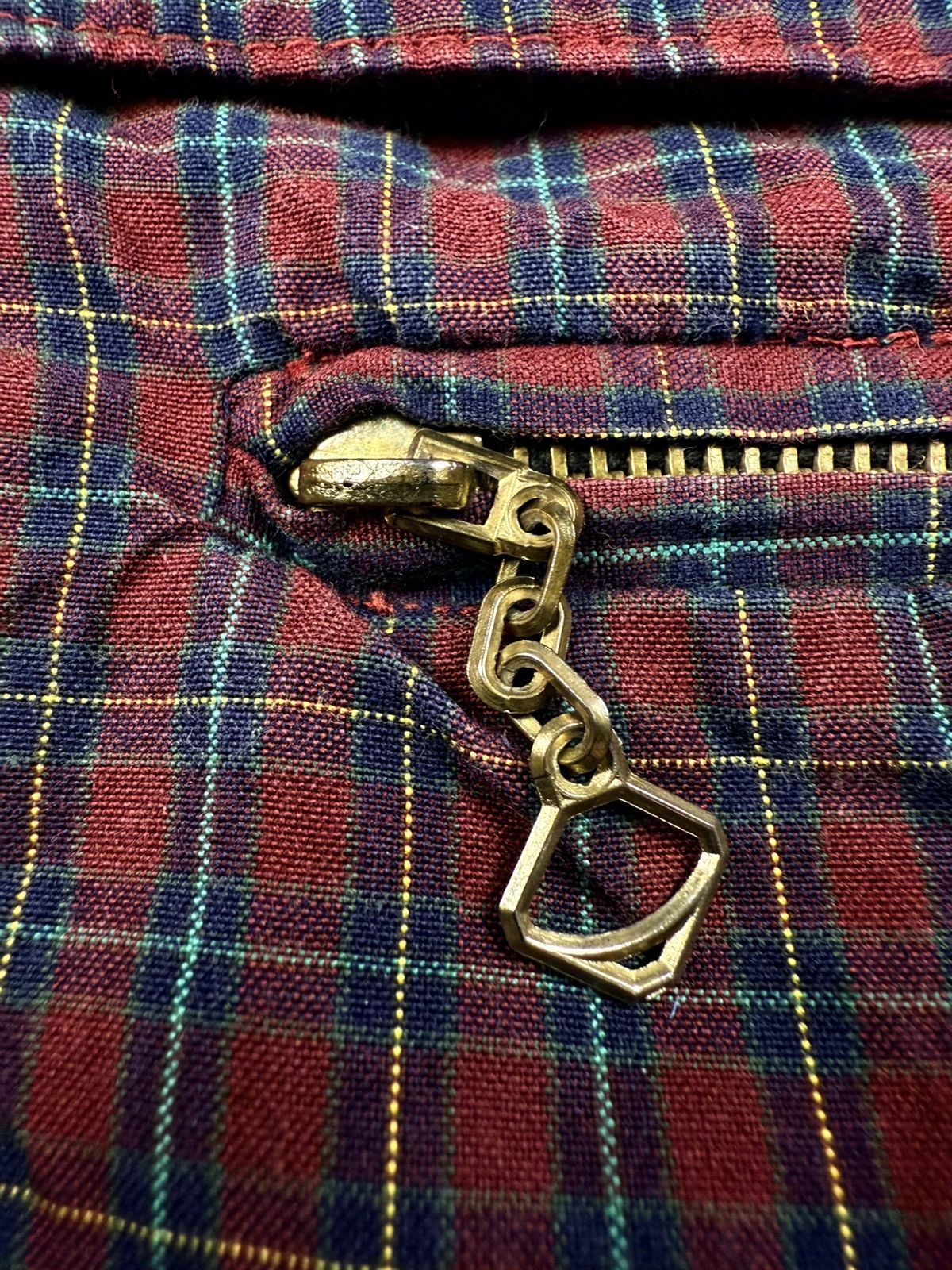 Boston Traders Boston Italy Workwear Bomber Jacket Plaid Zip Size M Size US M / EU 48-50 / 2 - 6 Thumbnail