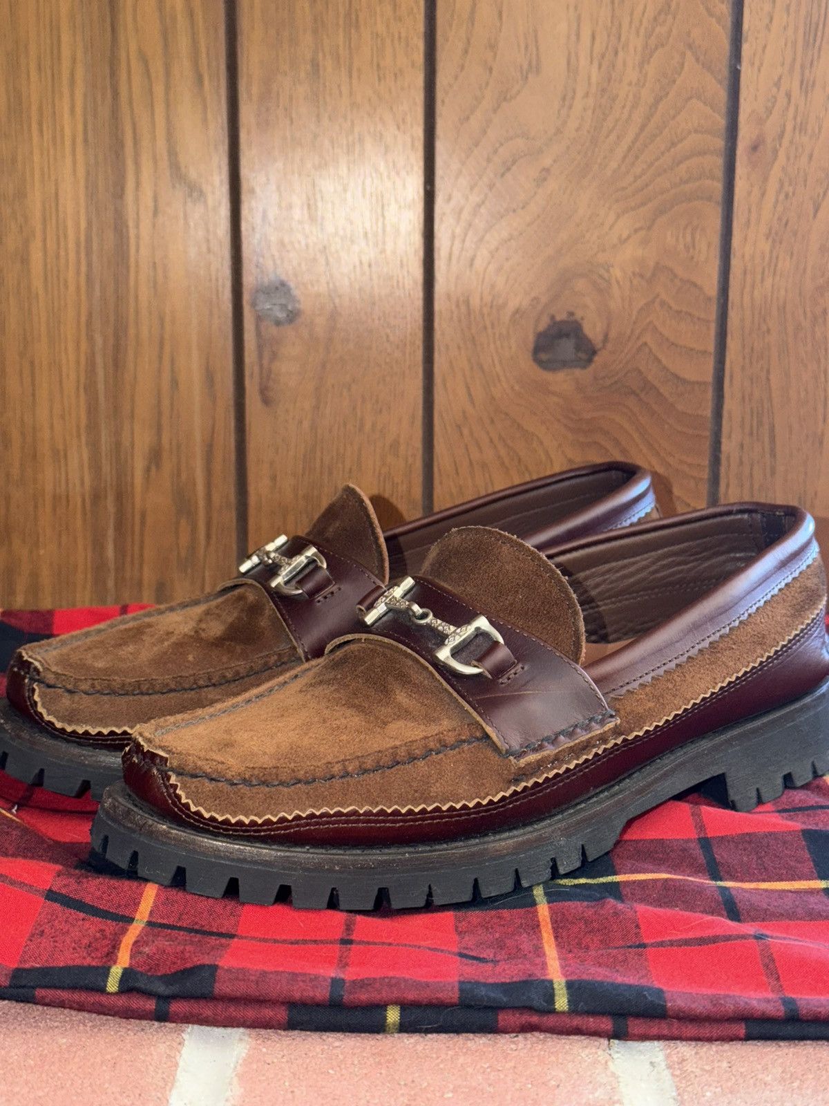 Yuketen Bit Loafer DB w/cortina sole Size US 10 / EU 43 - 1 Thumbnail