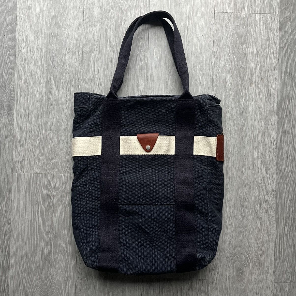 Folk Folk Shopper Canvas Tote Bag Size ONE SIZE - 1 Thumbnail