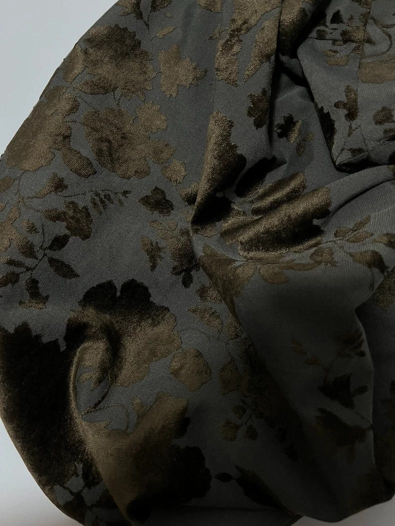 Kenzo KENZO Silk velvet floral skirt in one piece Size 24" / US 00 / IT 34 - 5 Thumbnail