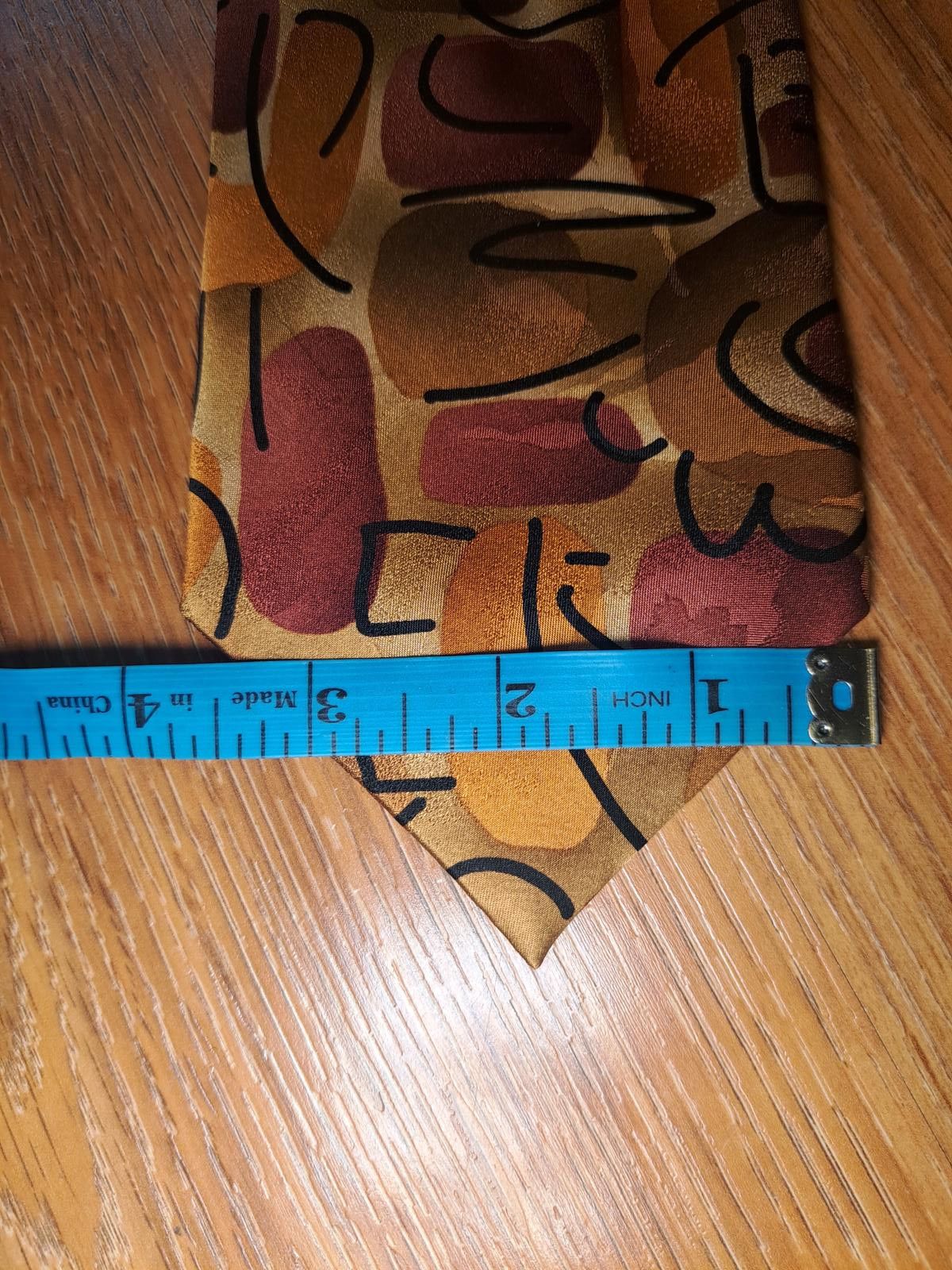 Other Jerry Garcia 100% Silk Tie Gold Multicolor Abstract Art Size ONE SIZE - 7 Thumbnail