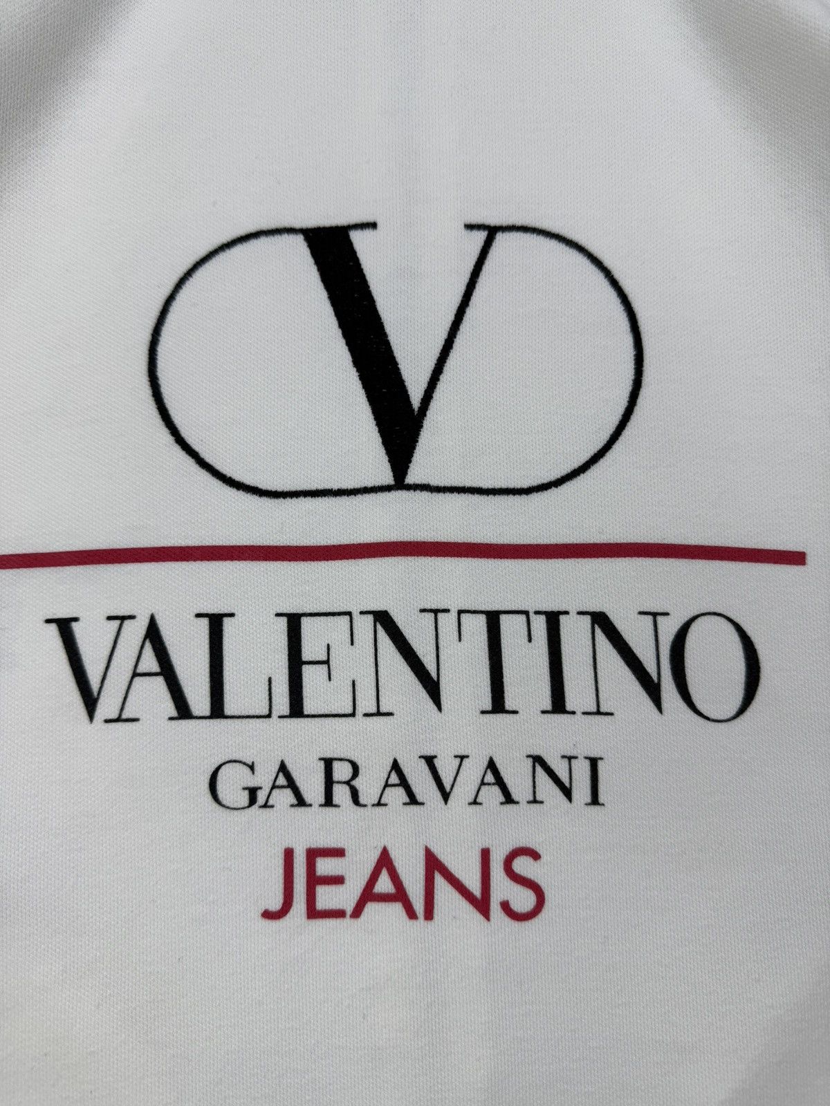 Valentino VALENTINO GARAVANI Embroidery Logo Zip Up Mens Hoodie Size US M / EU 48-50 / 2 - 12 Thumbnail