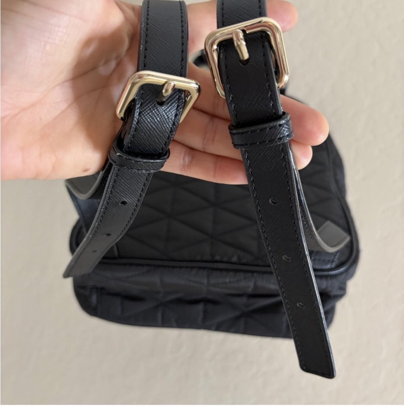 Other Kate Spade Black Quilted Backpack Size ONE SIZE - 12 Thumbnail