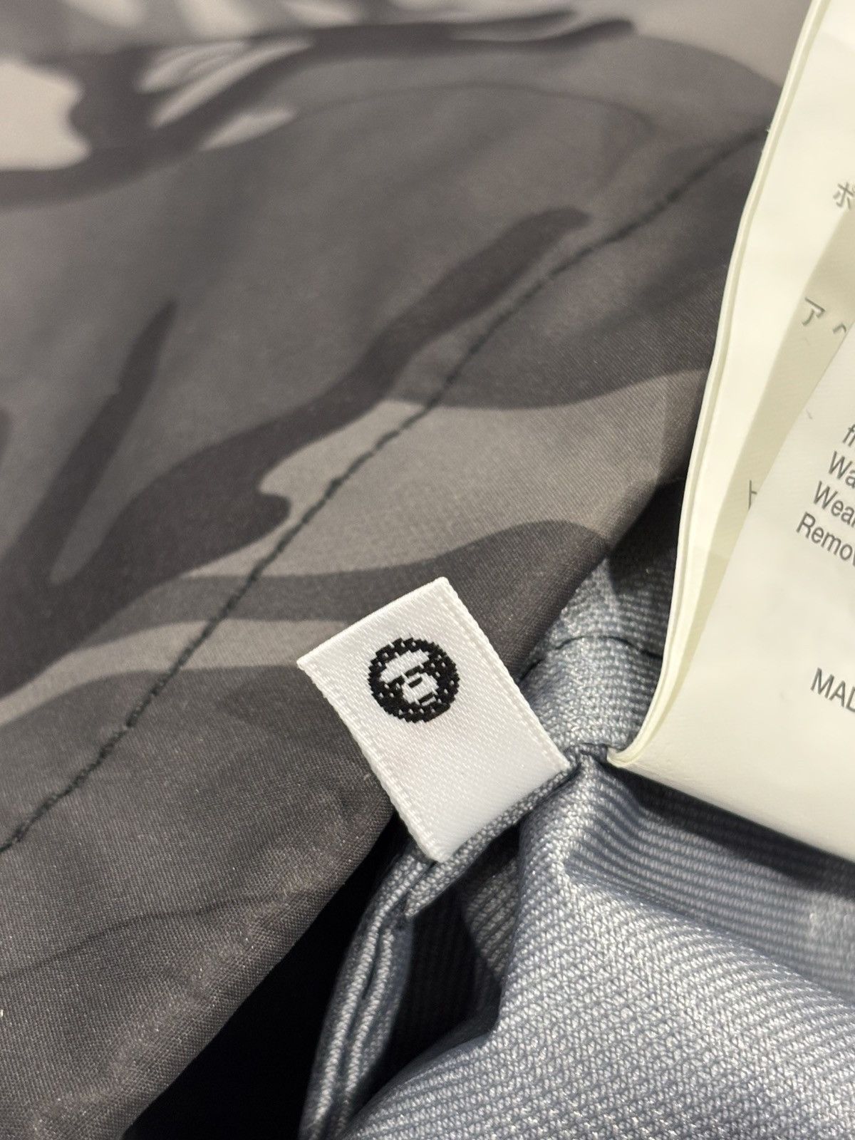 Aape Aape By A Bathing Ape Funnel-Neck Camouflage Smock Jacket Size US L / EU 52-54 / 3 - 12 Thumbnail