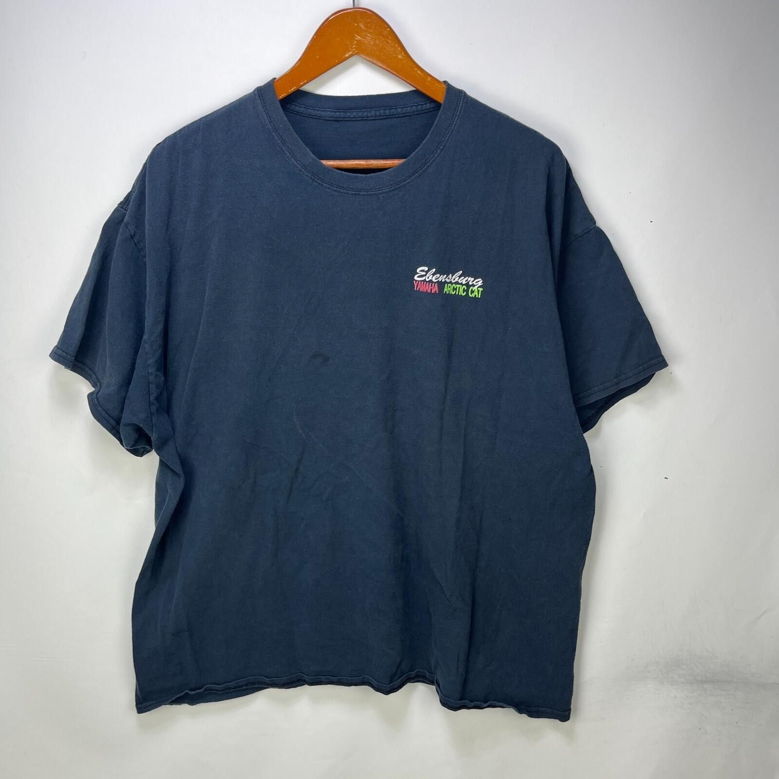 Yamaha intage Yamaha Arctic Cat Ebensburg Dealer T Shirt 2XL Size US XXL / EU 58 / 5 - 3 Thumbnail