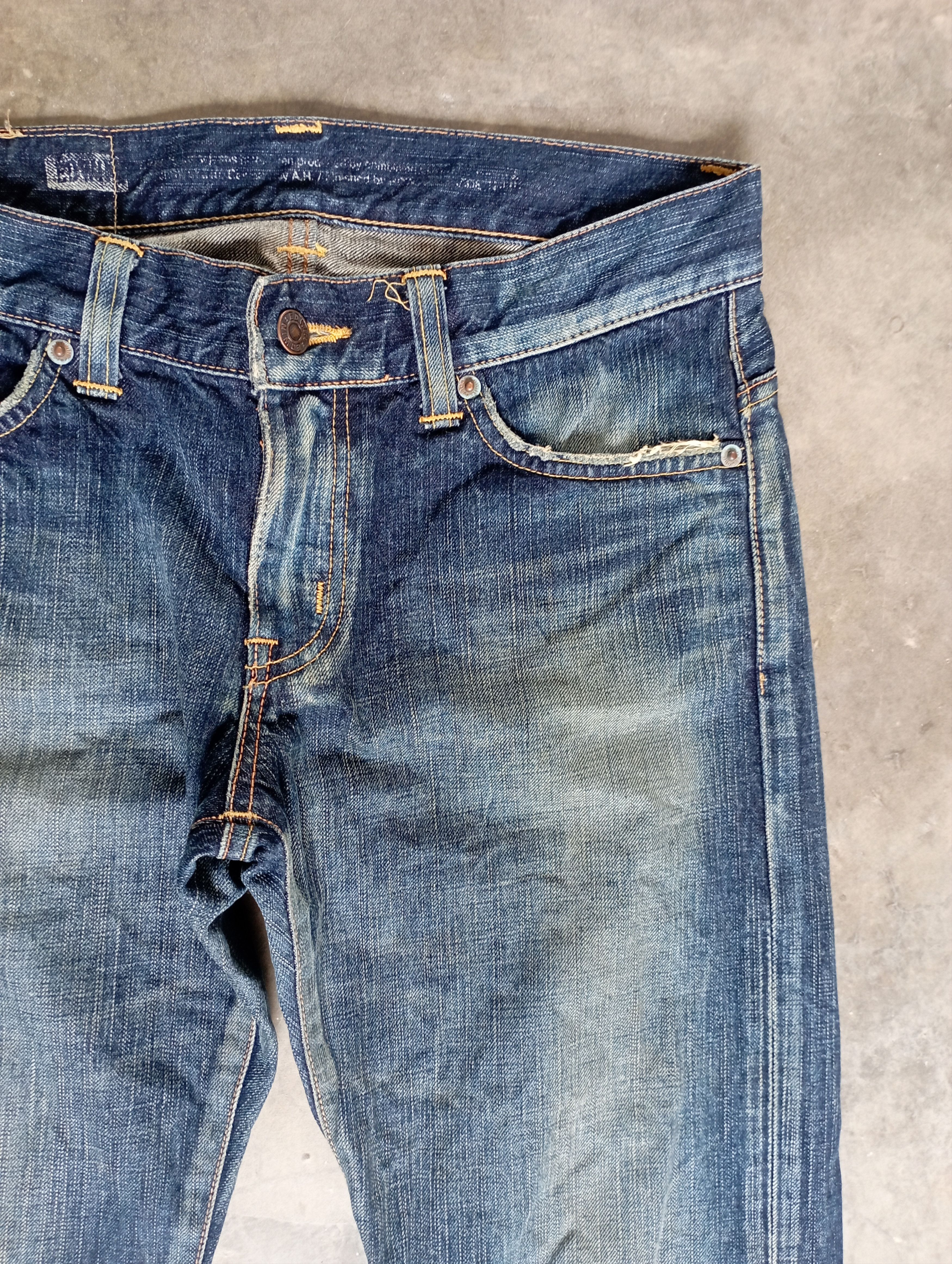 Edwin Flare Jeans Japan Edwin 503 Stone Wash Bootcut Jeans Size 29" - 5 Thumbnail