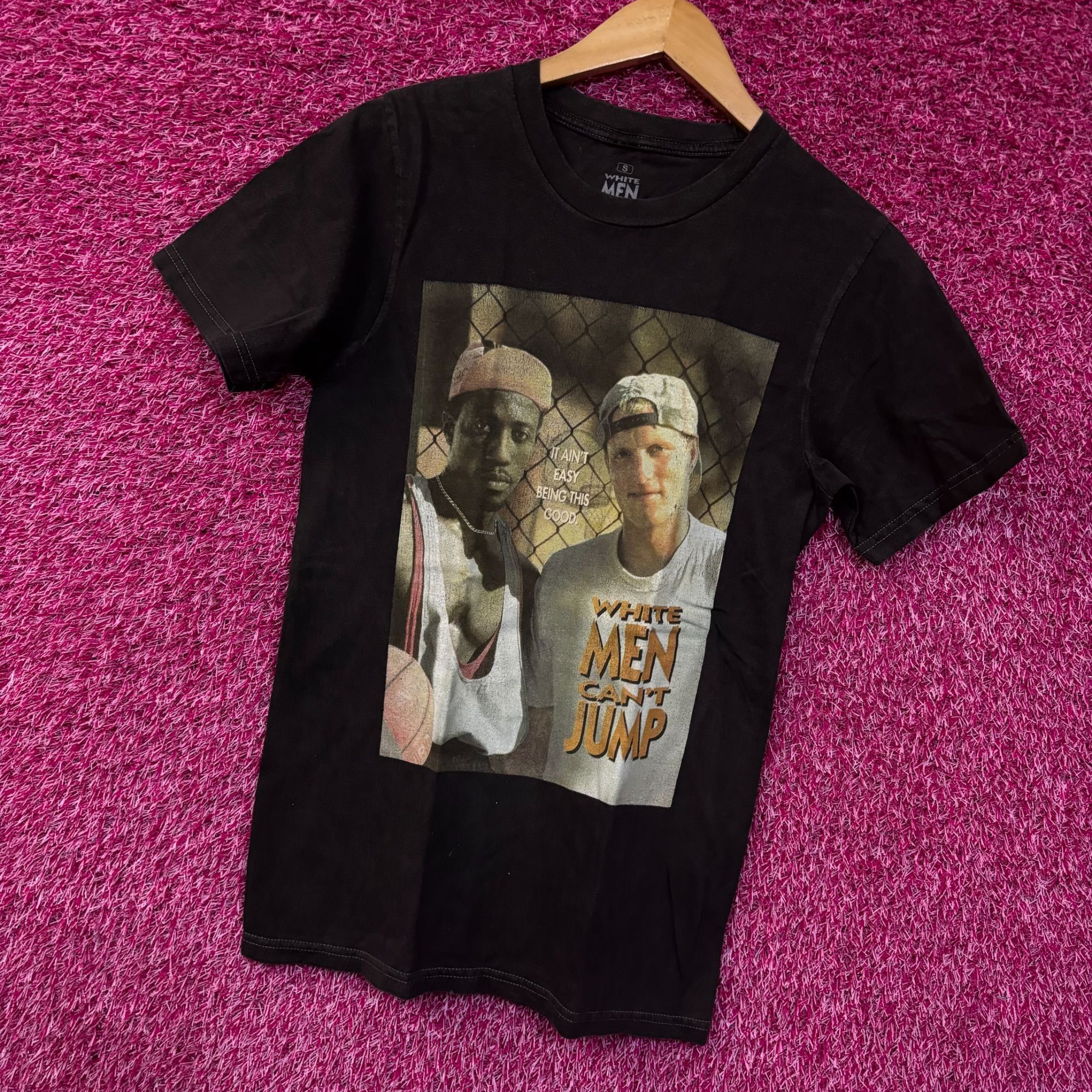 Ripple Junction White Men Can’t Jump Movie Promo Poster T-Shirt Small Size US S / EU 44-46 / 1 - 3 Thumbnail