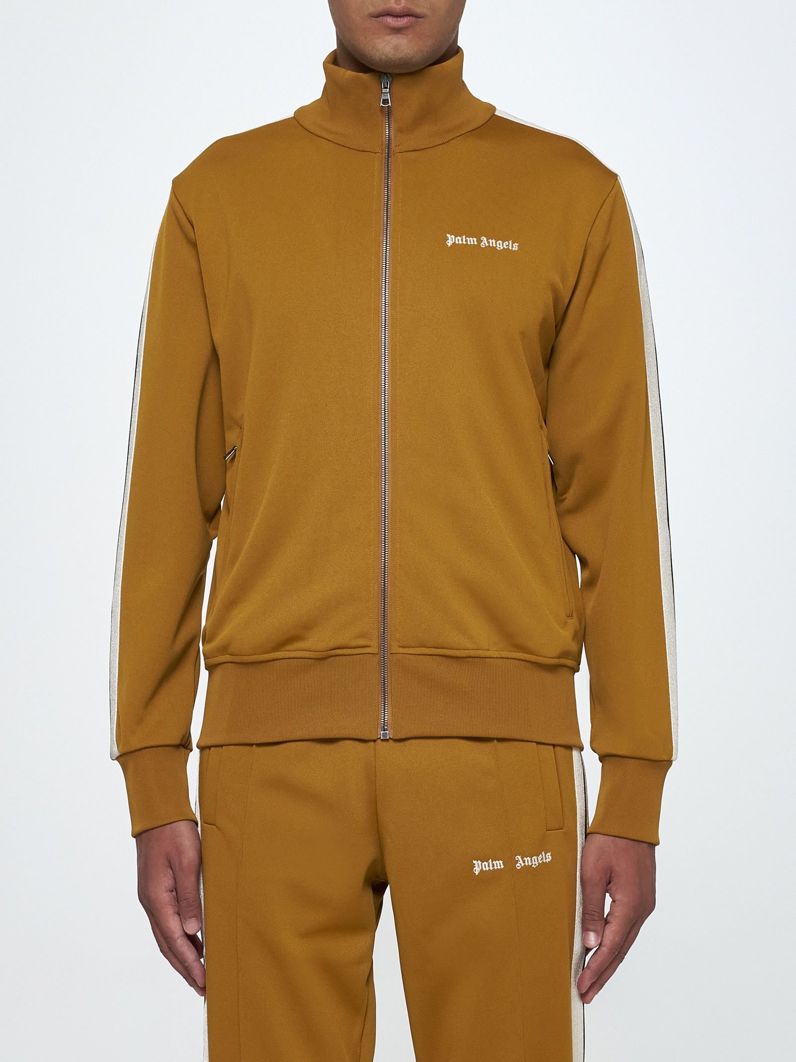 Palm Angels o1s22i1n1224 Track Sweatshirt in Brown Size US XXL / EU 58 / 5 - 3 Thumbnail