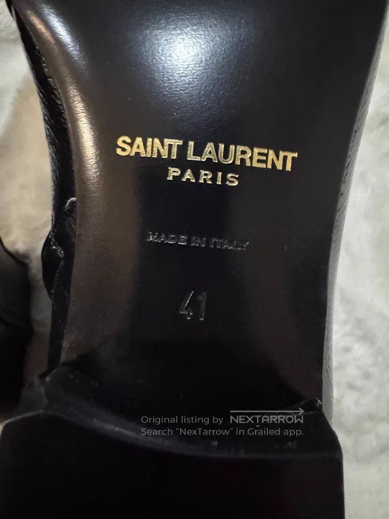 Saint Laurent Paris Saint Laurent Paris Crinkle Boots Men's Boots Size US 8 / EU 41 - 7 Thumbnail