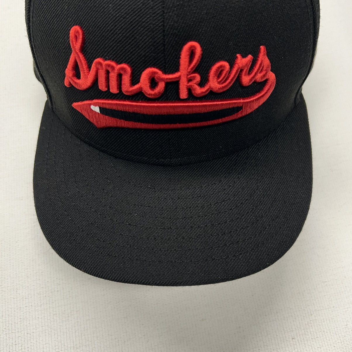 New Era Tampa Smokers New Era Hat 7 3/8 Black Cap 59Fifty Fitted Size ONE SIZE - 4 Thumbnail