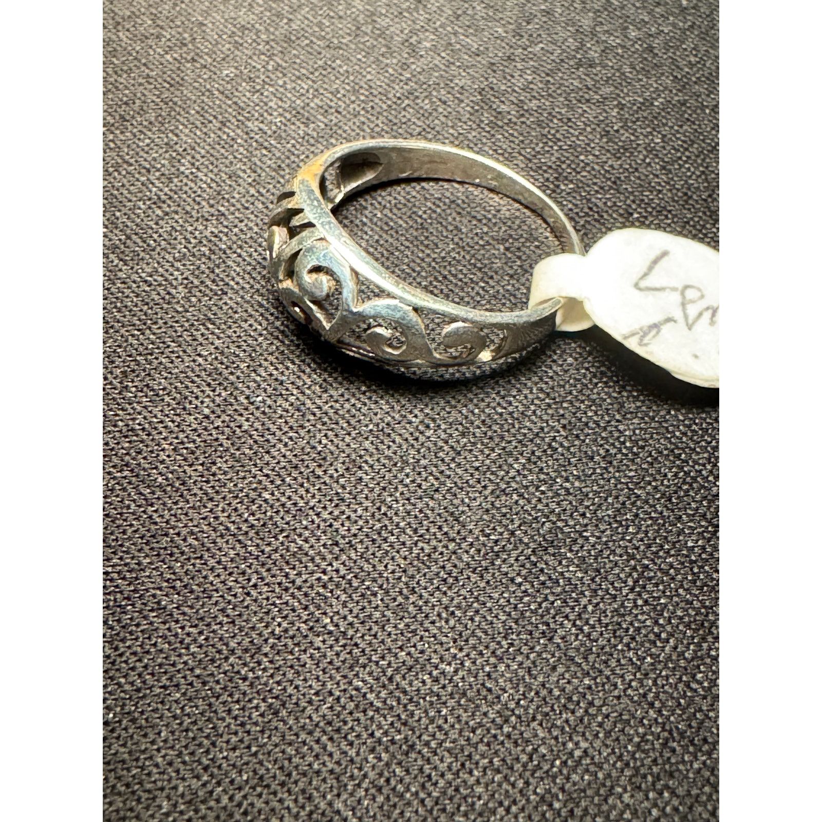Other 925 Sterling Silver Open Scroll Size 7 Ring Size ONE SIZE - 3 Thumbnail