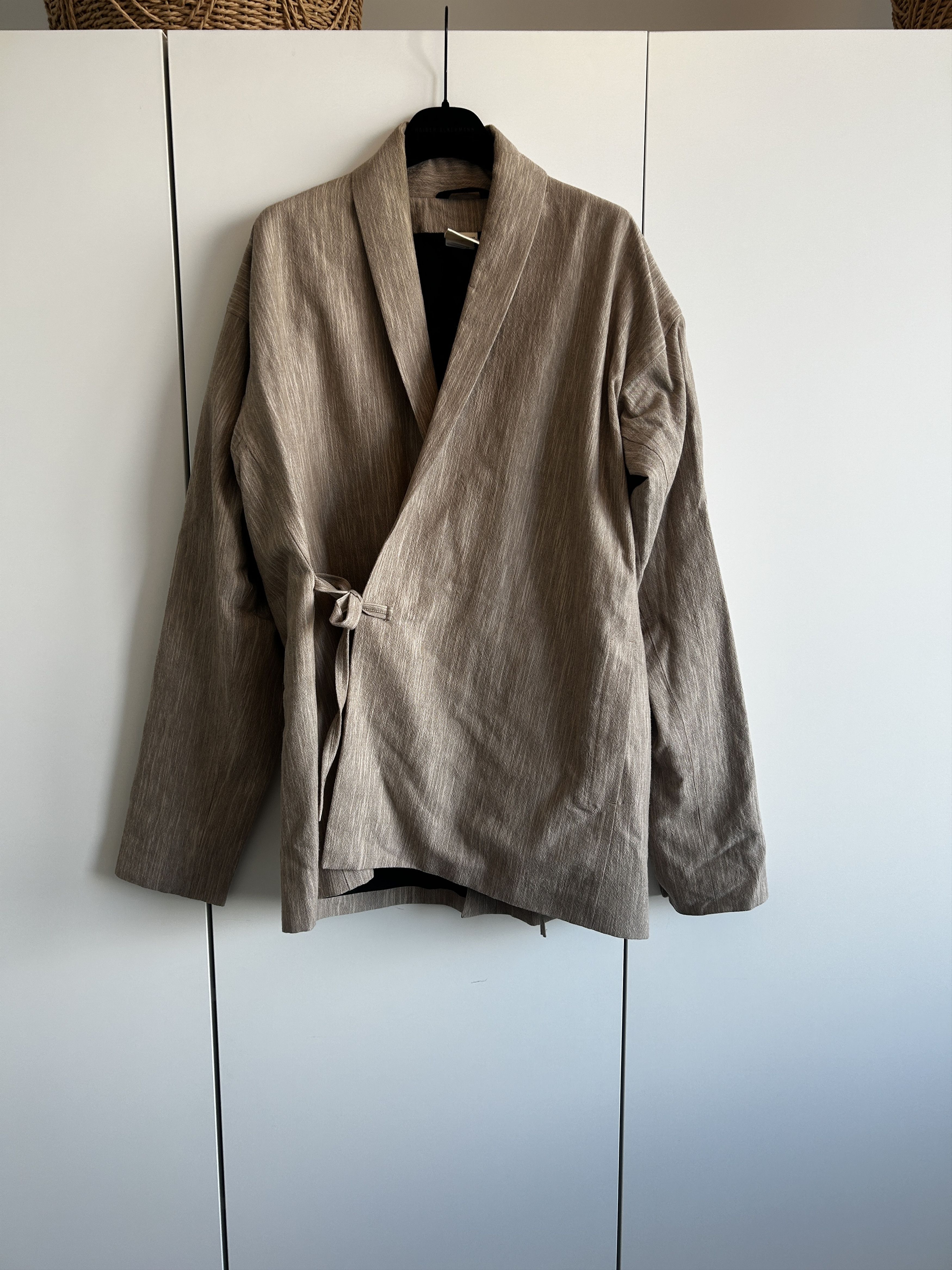 Jan Jan Van Essche Oat Mele Kimono Suit Size 40R - 3 Thumbnail