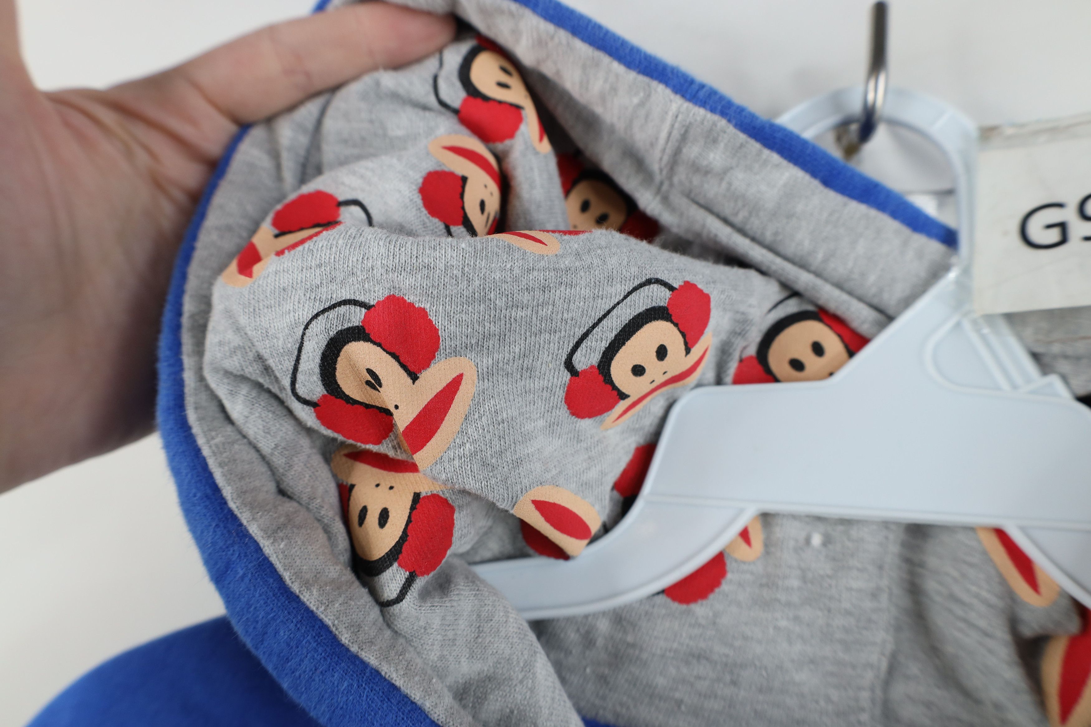 Paul Frank Vintage Y2K Paul Frank Spell Snowflake Monkey Hoodie Blue Size M / US 6-8 / IT 42-44 - 11 Thumbnail