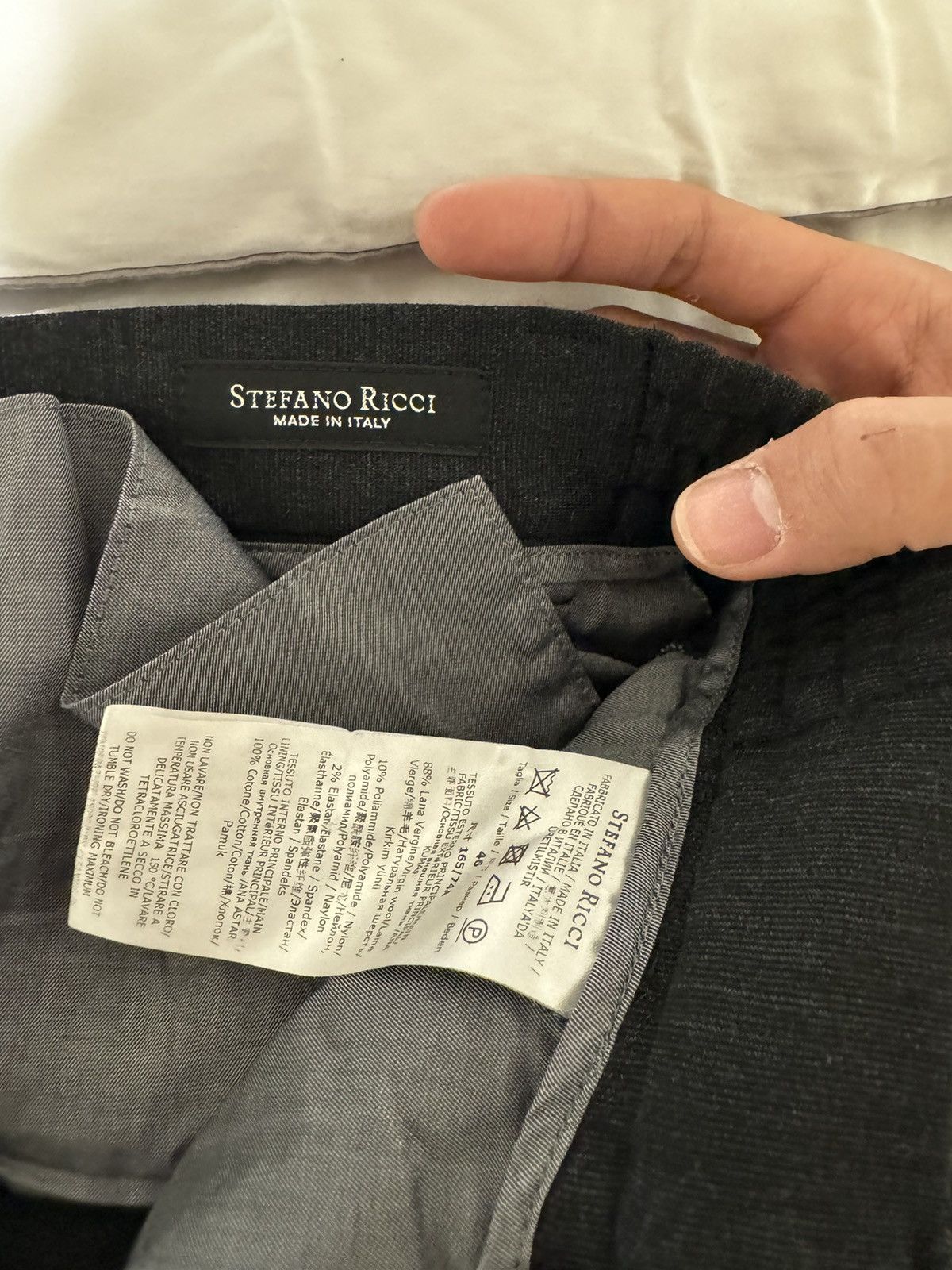 Stefano Ricci Stefano Ricci Sports Trousers 46IT Size US 31 - 2 Thumbnail