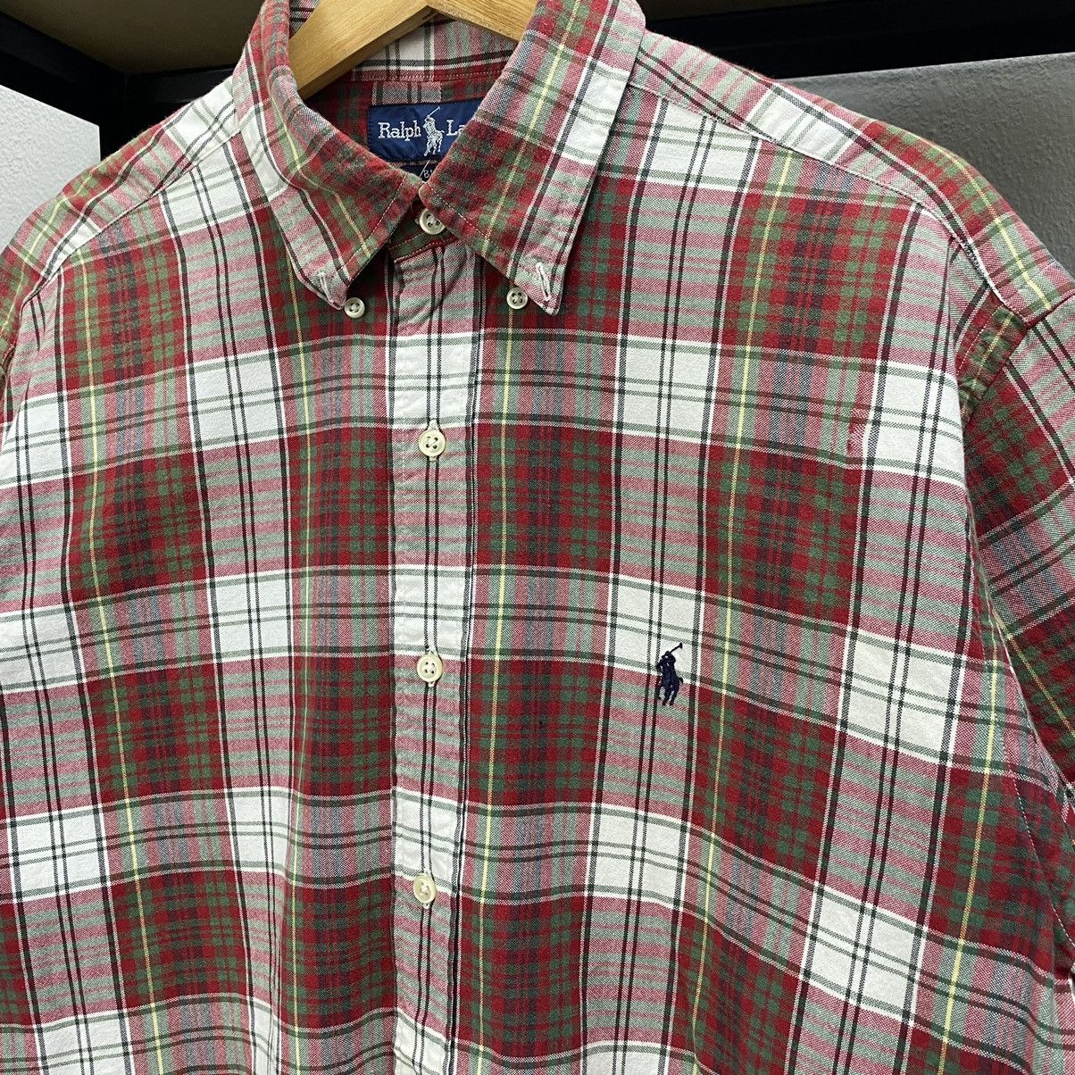 Polo Ralph Lauren × Vintage Polo Ralph Lauren Shirt Button Up Size US XL / EU 56 / 4 - 4 Thumbnail