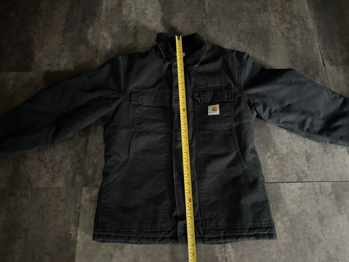 Carhartt 38 Med Carhartt Black Chore Jacket Arctic Detroit C03 BLK Size US M / EU 48-50 / 2 - 11 Thumbnail