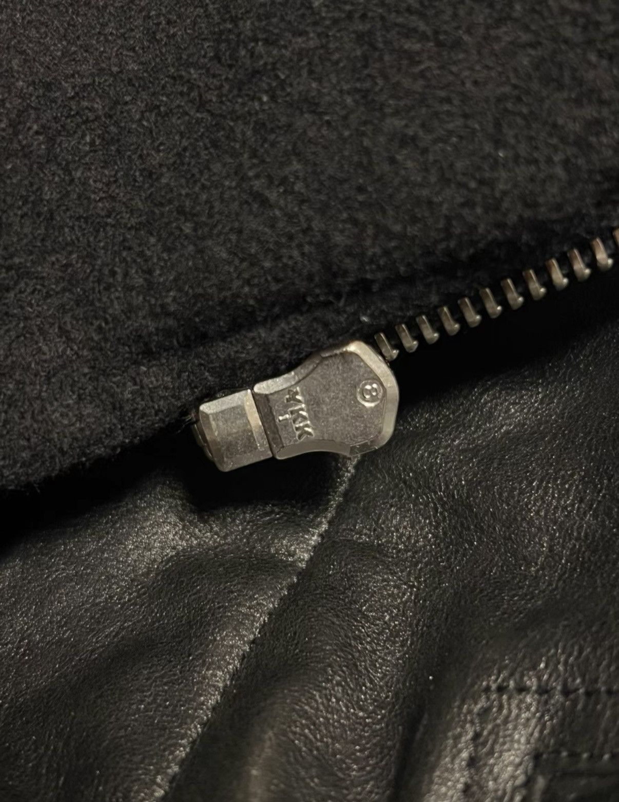 Rick Owens Rick Owens 14FW Mainline Shearling Biker Jacket Size US L / EU 52-54 / 3 - 9 Thumbnail