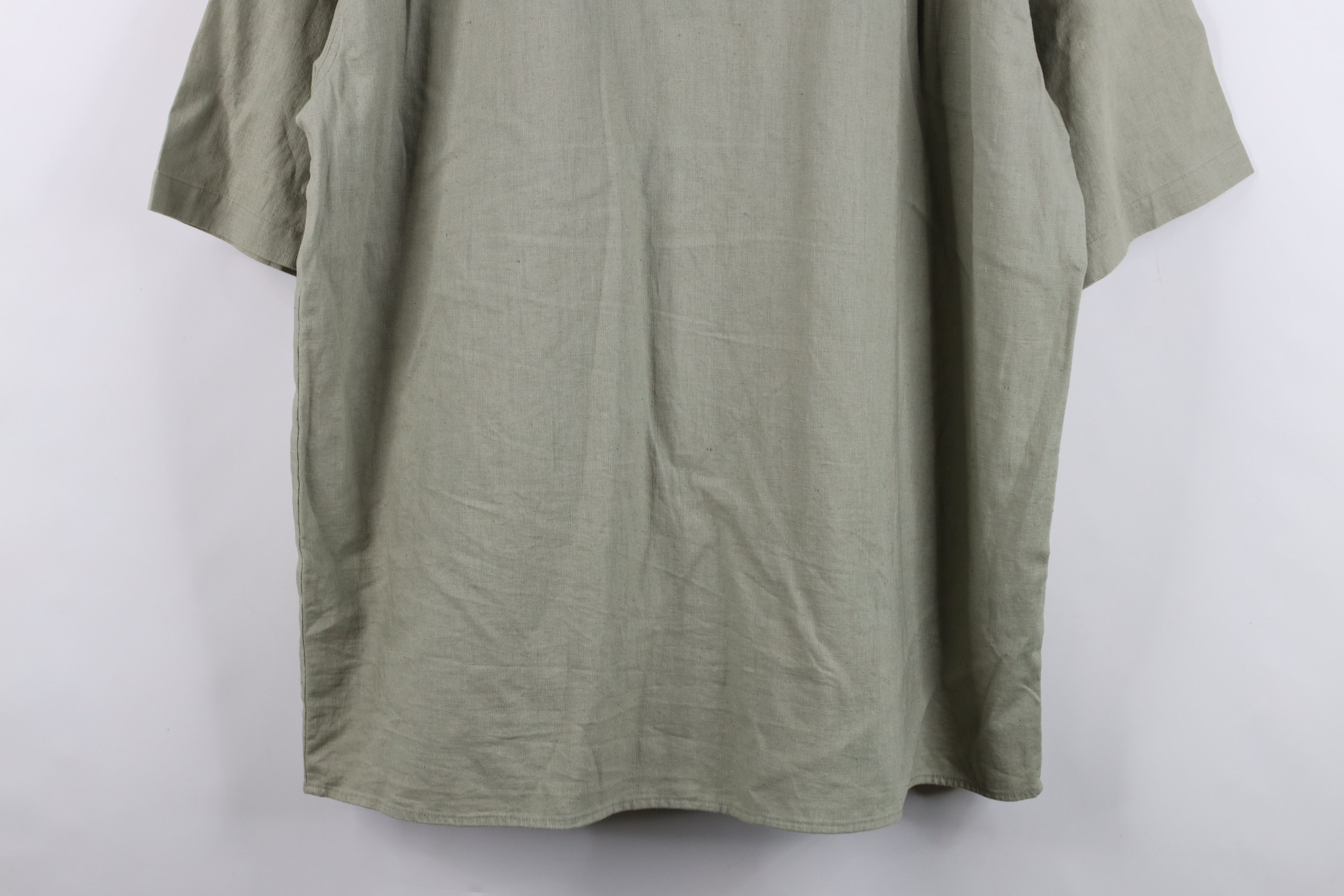 Vintage Vintage 90s Streetwear Blend Baggy Fit Collared Button Shirt Size US XL / EU 56 / 4 - 13 Thumbnail