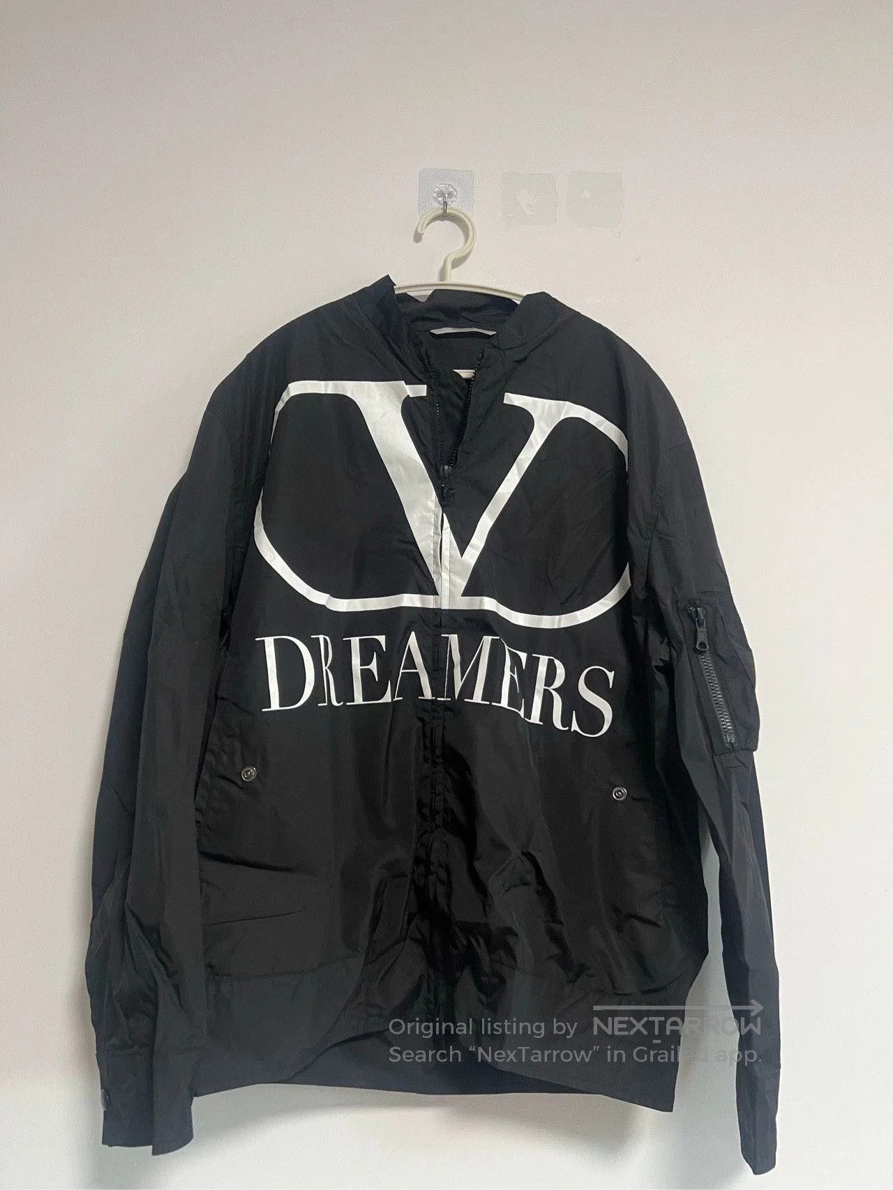 Valentino Valentino Large Logo Zip Jacket. Size US XL / EU 56 / 4 - 1 Thumbnail