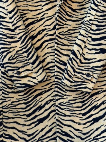 Celine Celine Hedi Slimane FW19 Tiger/Zebra Print Coat Size US M / EU 48-50 / 2 - 8 Thumbnail