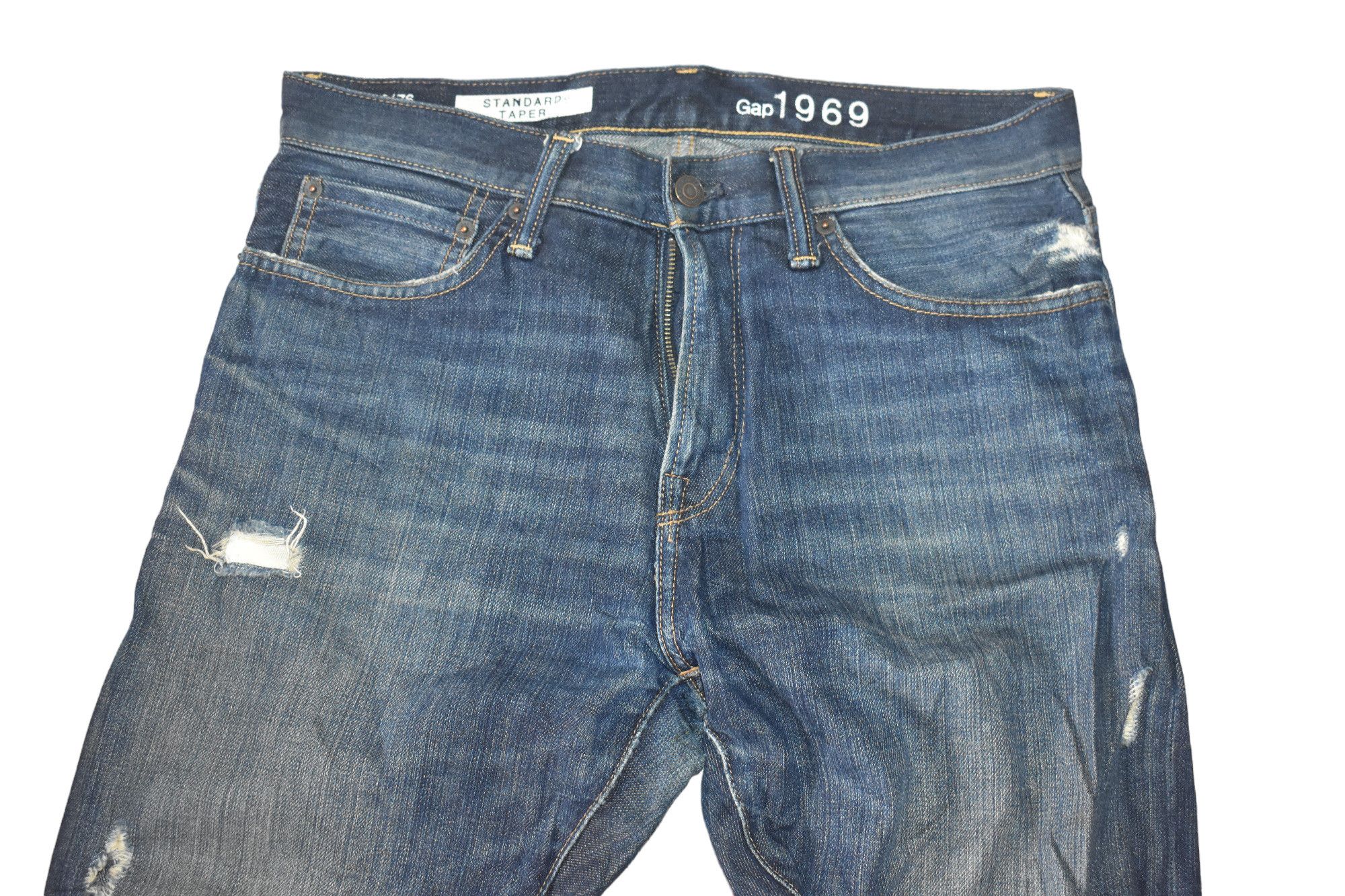 Gap × Jean Gap Distress Denim Jeans size 31 Size US 31 - 2 Thumbnail