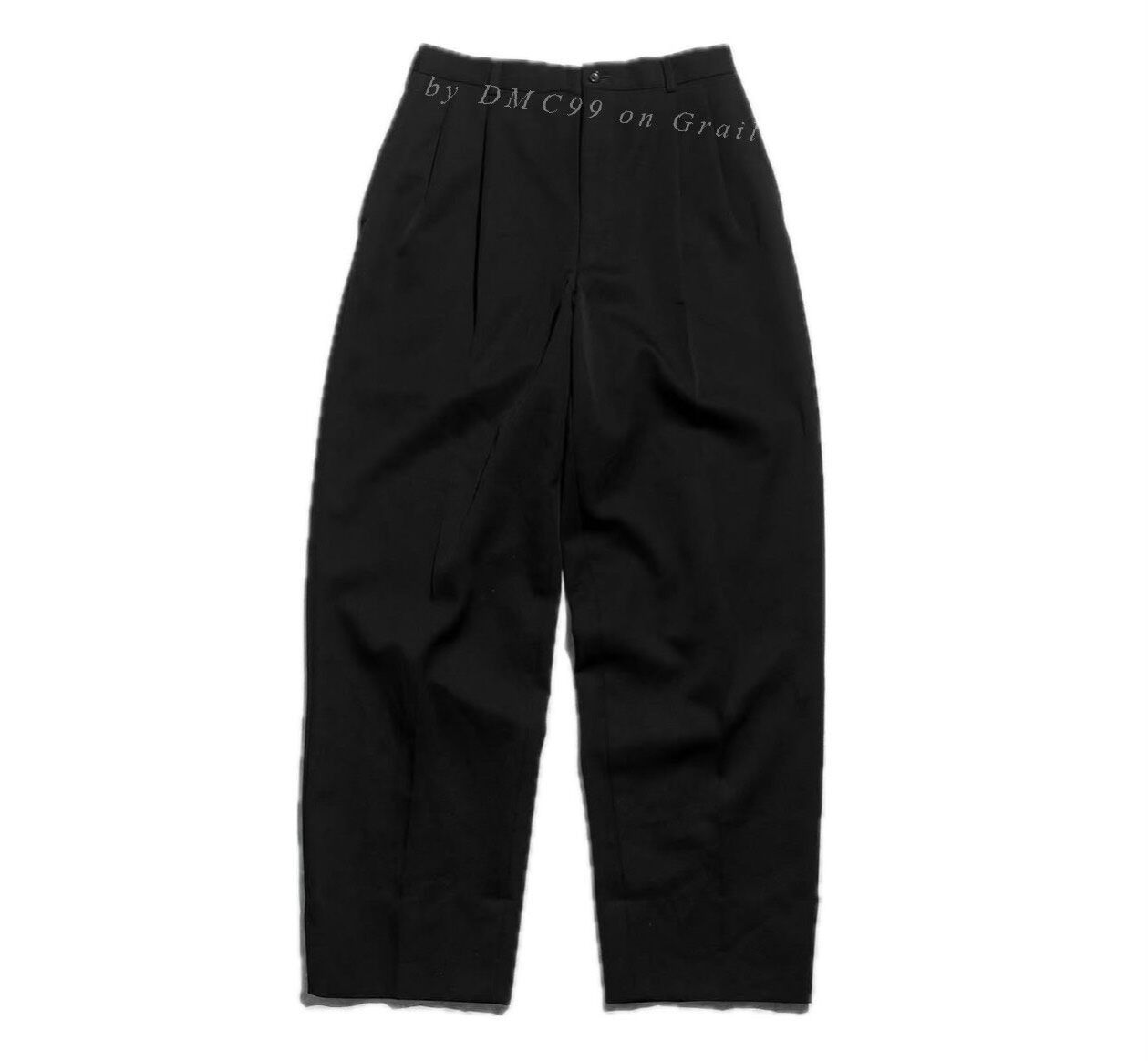 Vintage Vintage 1990s CDG Black Pants Size US 30 / EU 46 - 1 Thumbnail