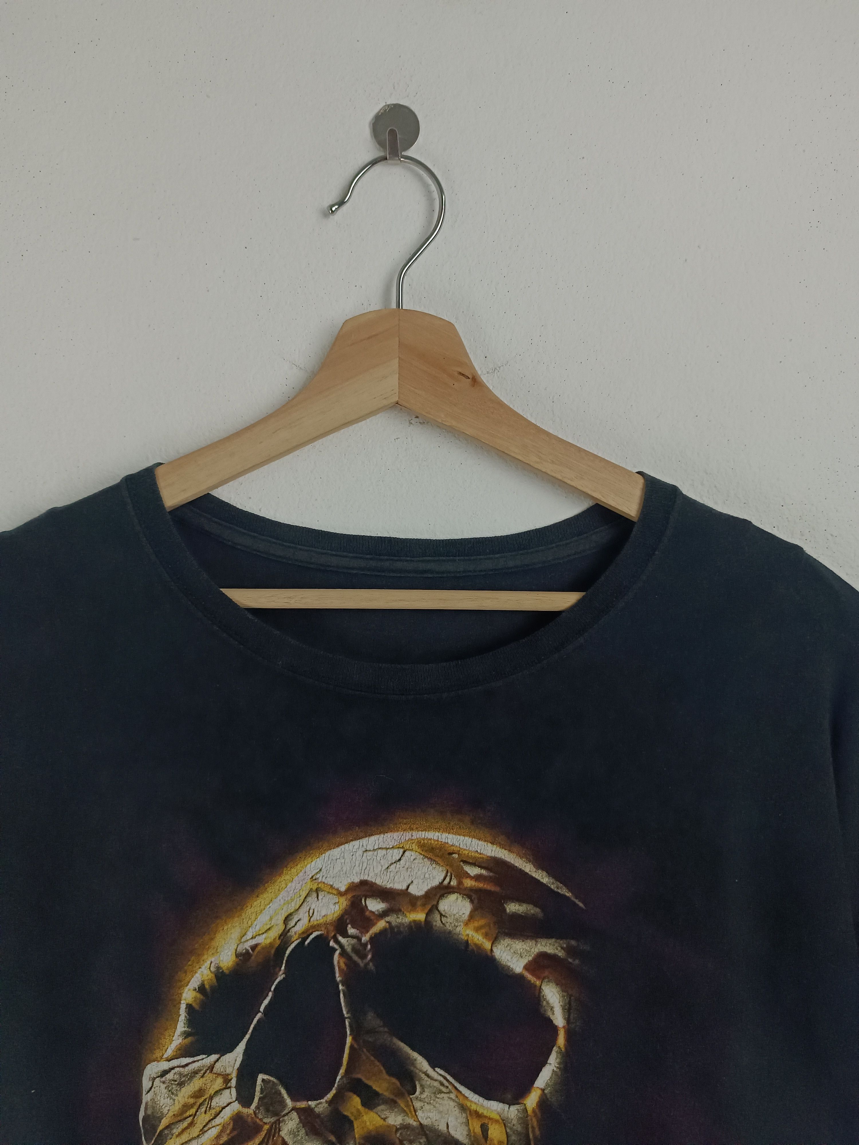 Vintage VINTAGE Y2K SCREAMING SKULL AFFLICTION METAL PUNK ROCK TEE Size US XL / EU 56 / 4 - 8 Thumbnail