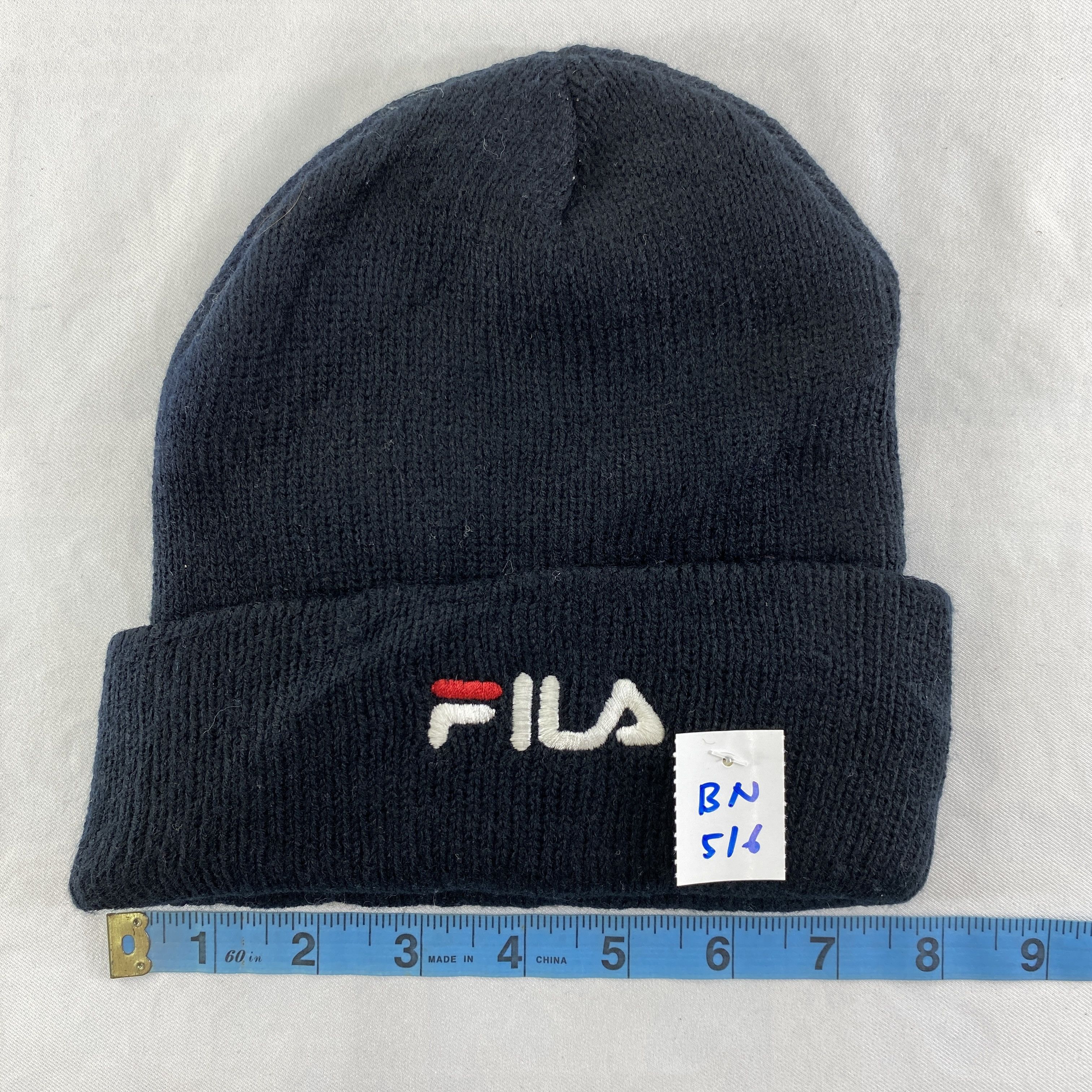 Fila Fila Embroidery Snow Cap Hat Beanie -BN516 Size ONE SIZE - 4 Thumbnail