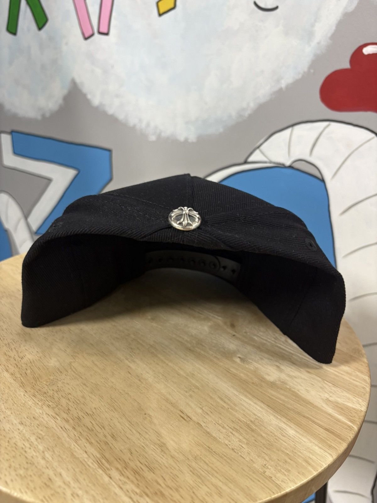 Chrome Hearts Chrome Hearts Black Denim Cap Size ONE SIZE - 2 Thumbnail
