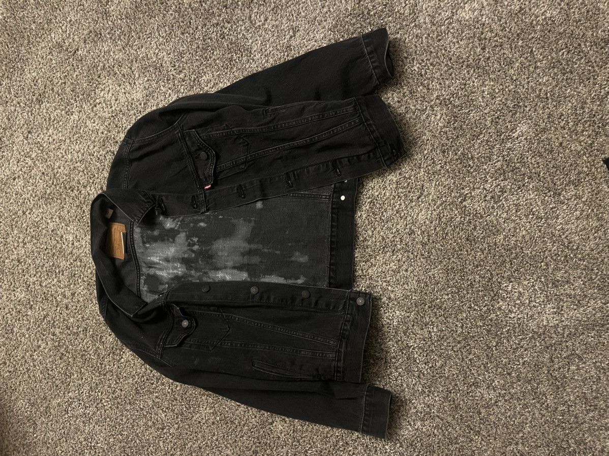 Levi's Handpainted custom unique jean jacket. Size US M / EU 48-50 / 2 - 2 Thumbnail