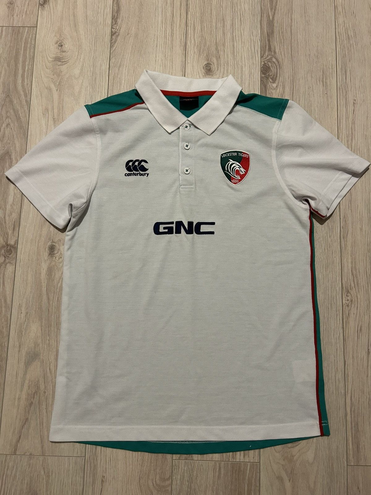 Canterbury of New Zealand Canterbury of New Zealand Leicester Tigers rugby jersey Size US M / EU 48-50 / 2 - 1 Thumbnail