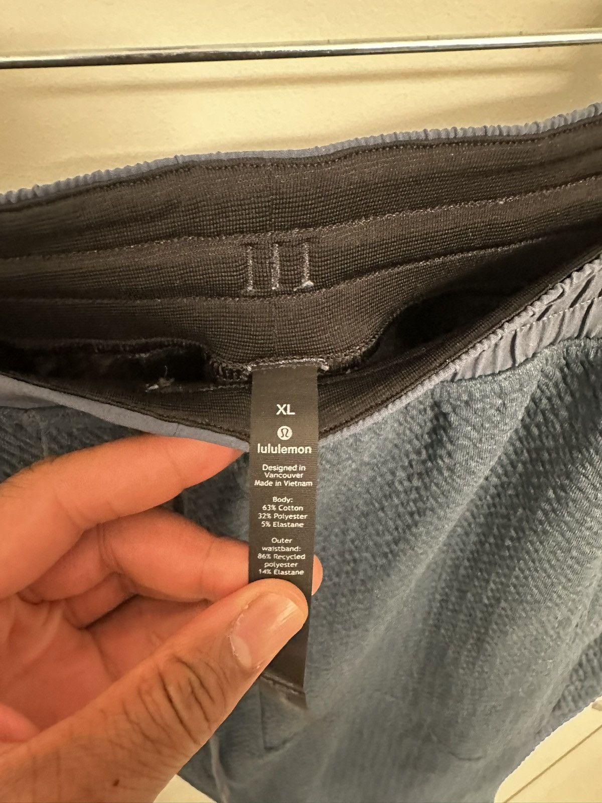 Lululemon At Ease Joggers - Blue - XL Size US 36 / EU 52 - 2 Thumbnail