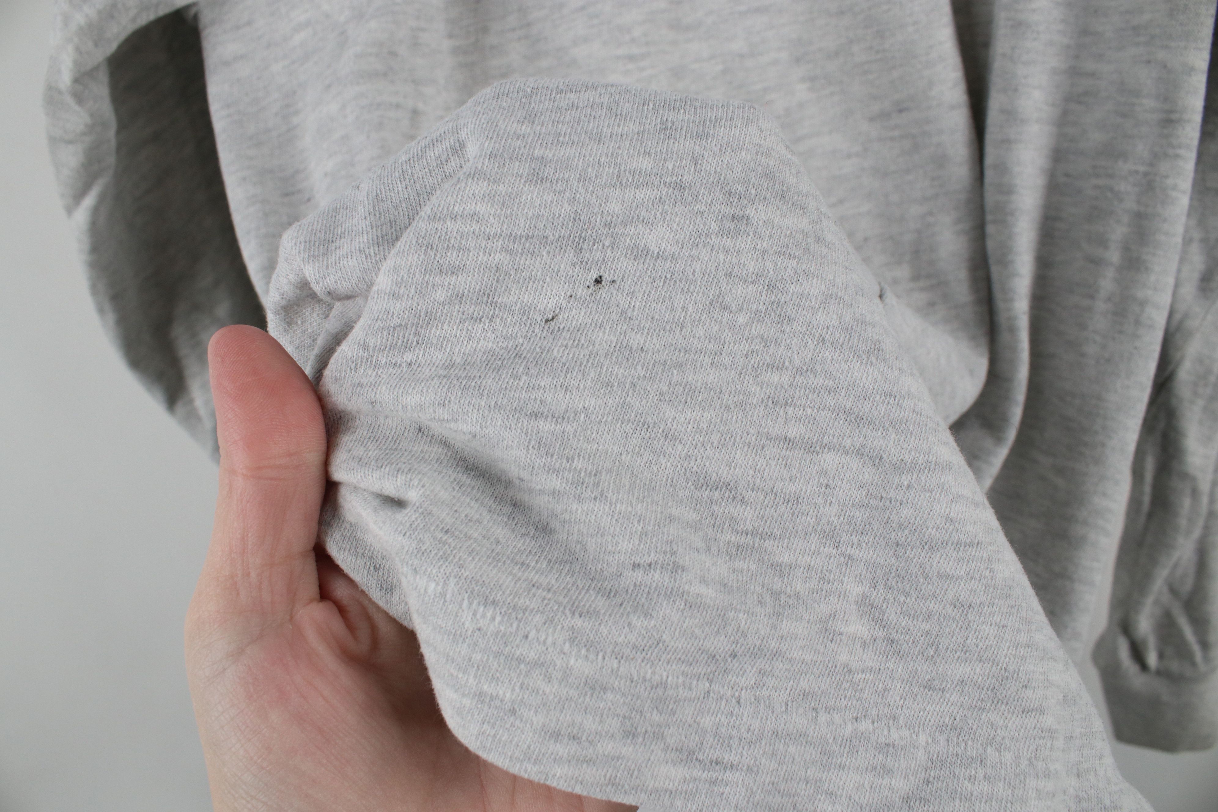 Vintage Vintage 80s 90s Streetwear Thin Long Sleeve T-Shirt Gray USA Size US L / EU 52-54 / 3 - 10 Thumbnail