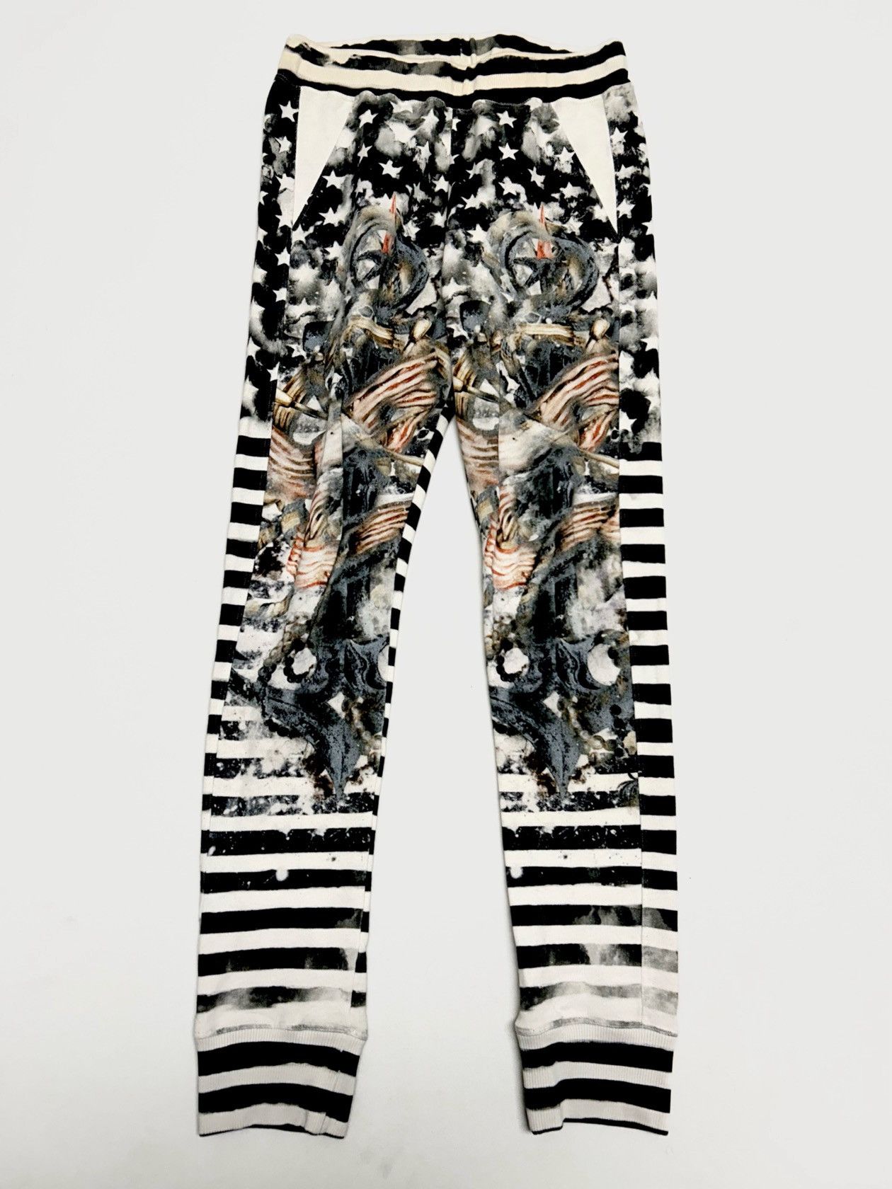 Balmain 2011 1/1 Sample “Erius” Graphic Sweatpants Size US 30 / EU 46 - 1 Thumbnail