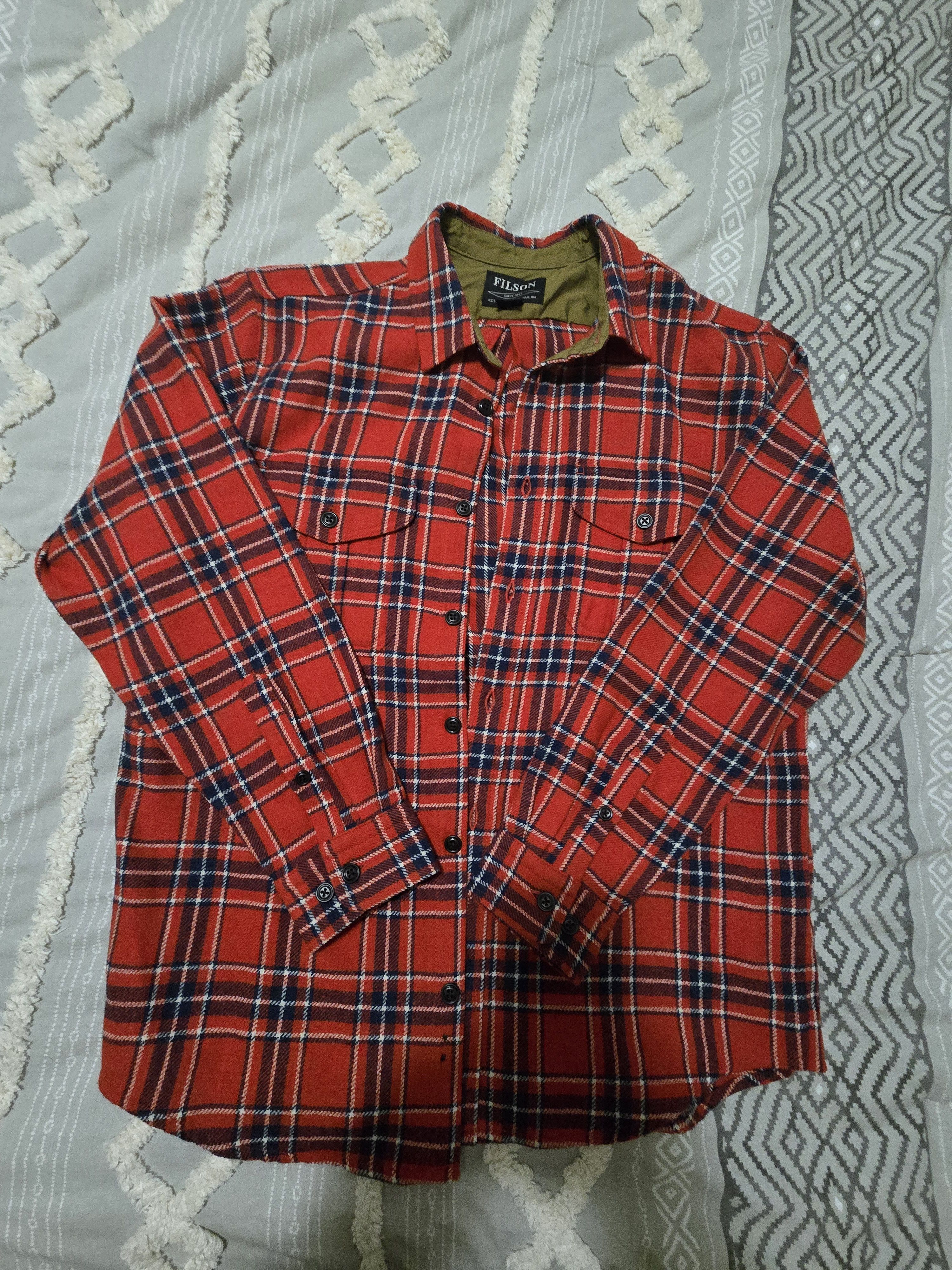 Filson Filson northwest wool shirt Size US L / EU 52-54 / 3 - 1 Thumbnail