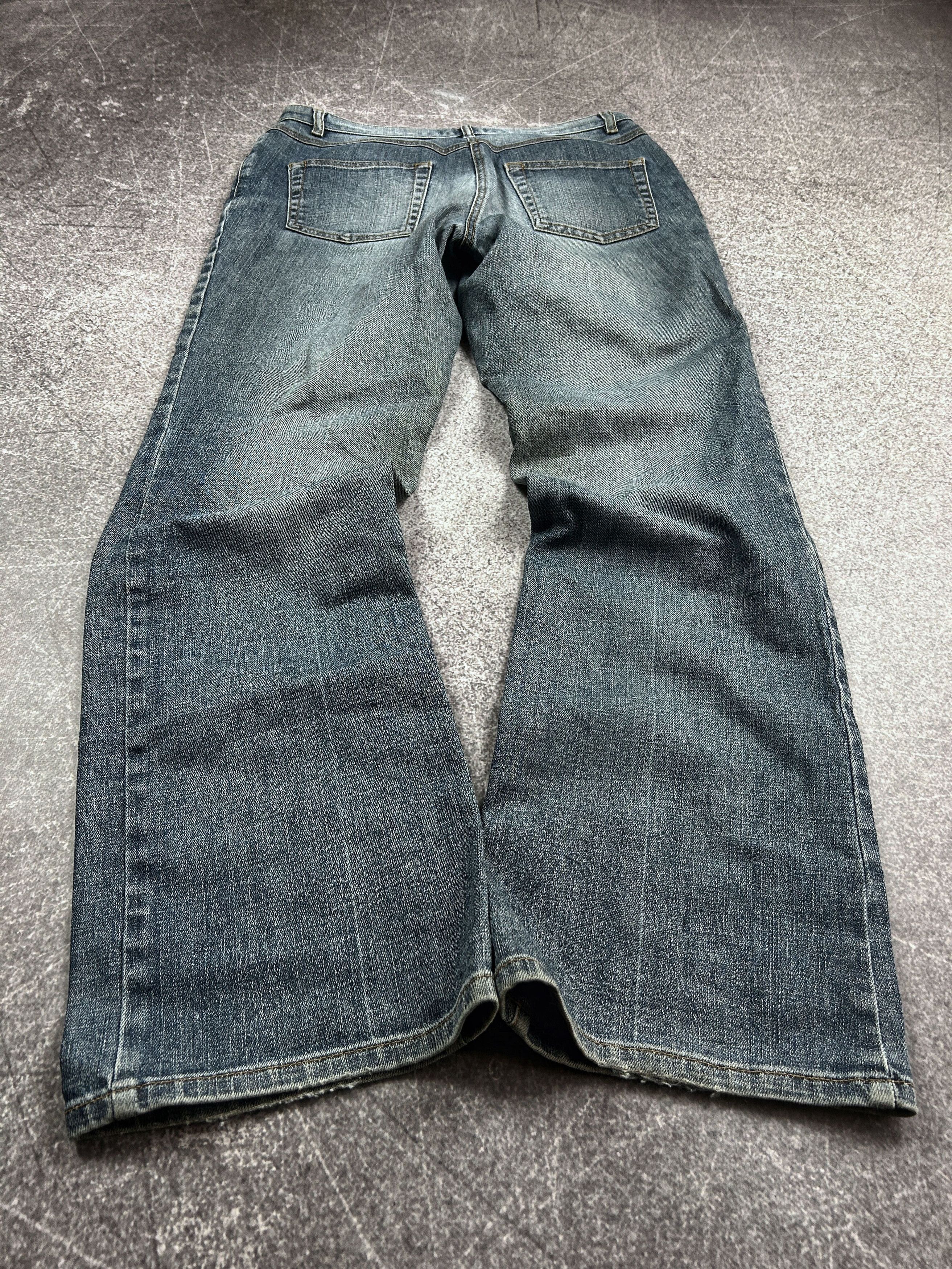 Vintage Streetwear Washed Jeans Kapital Rick Owens Style 90s Y2k Size US 30 / EU 46 - 2 Thumbnail