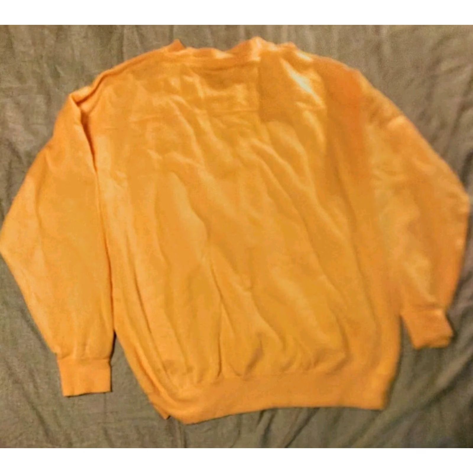 Lee VINTAGE University Hawkeyes Lee Sweater Shirt Mens XL Yellow Embroidered Hawk Graphic Print Crew Neck Size US XL / EU 56 / 4 - 7 Thumbnail