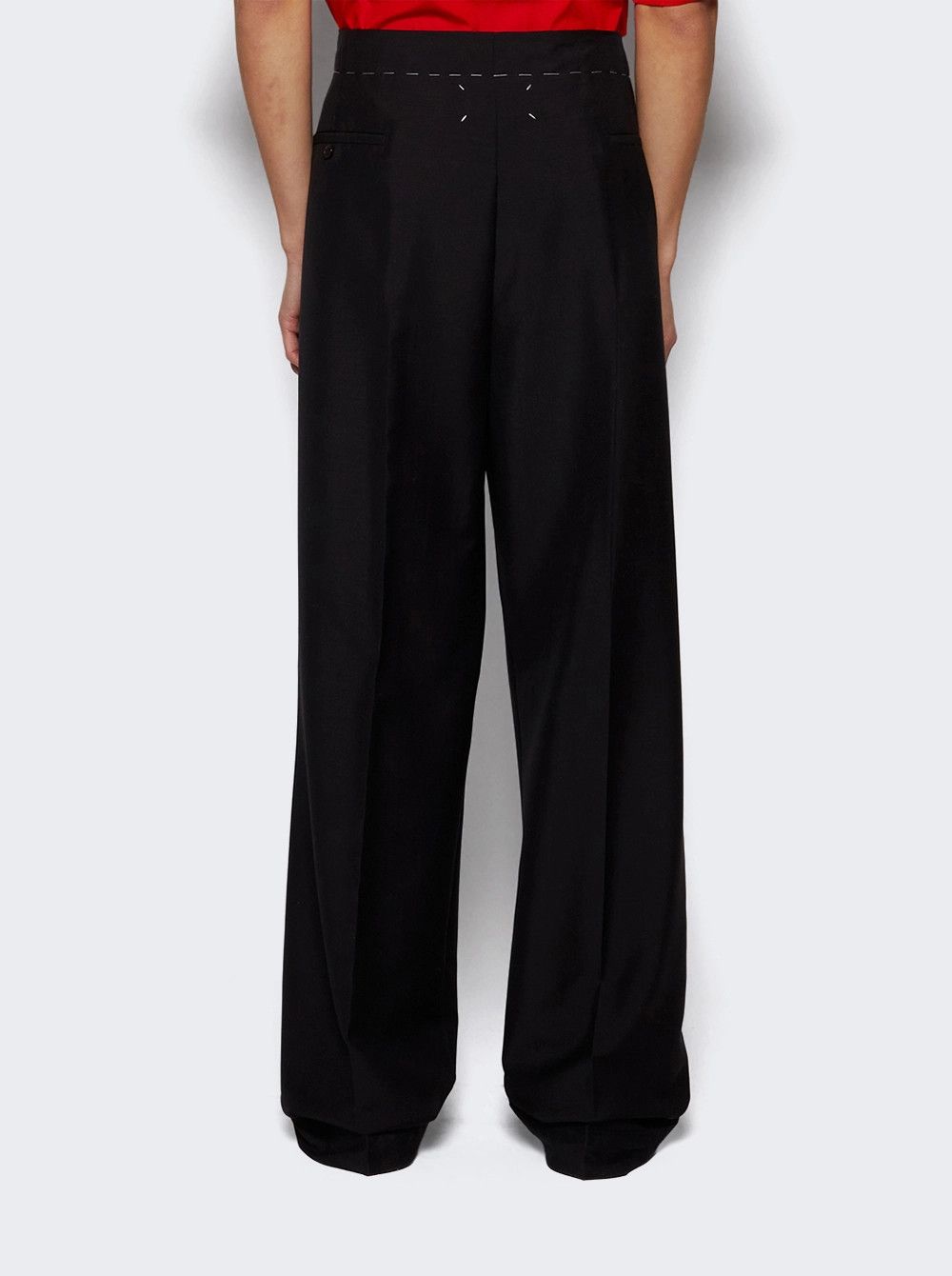 Maison Margiela o1mle0326 Pants in Black Size US 32 / EU 48 - 5 Thumbnail