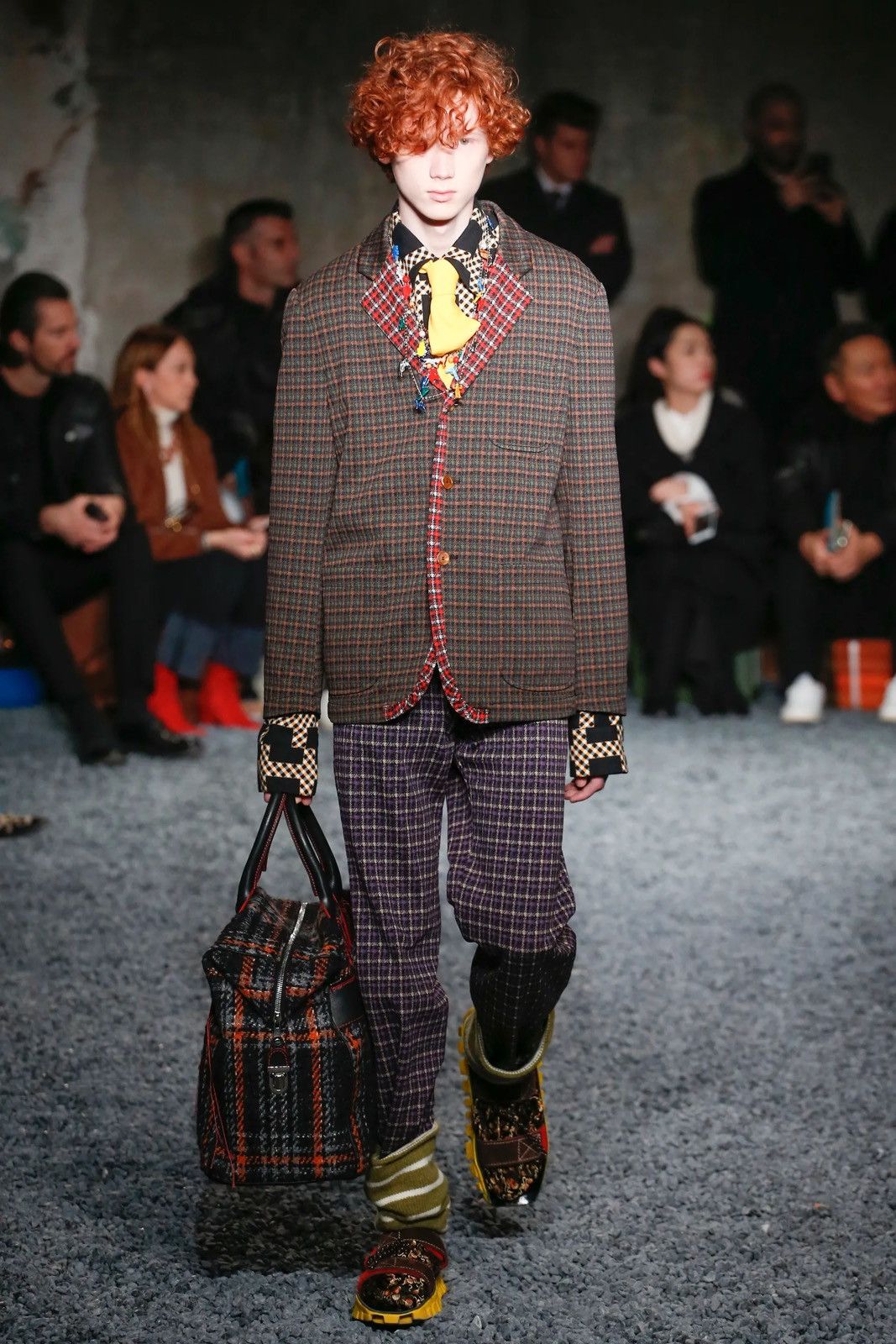 image of Marni Blazer Fw19 in Brown, Men's (Size 48R)