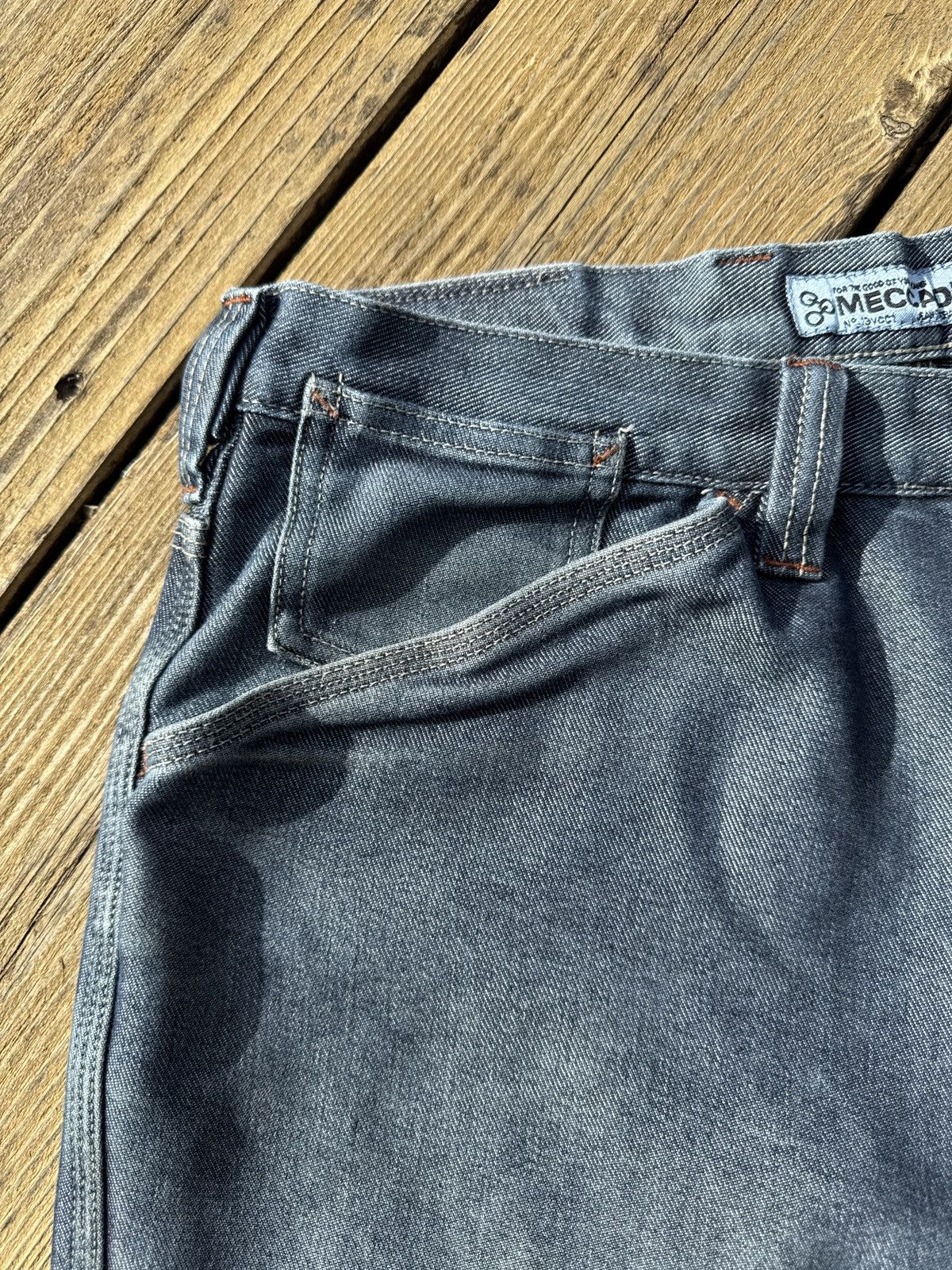 Mecca VINTAGE Mecca Jeans Mens 34 Blue Denim Y2K Big Pockets 34x32 Size US 34 / EU 50 - 8 Thumbnail