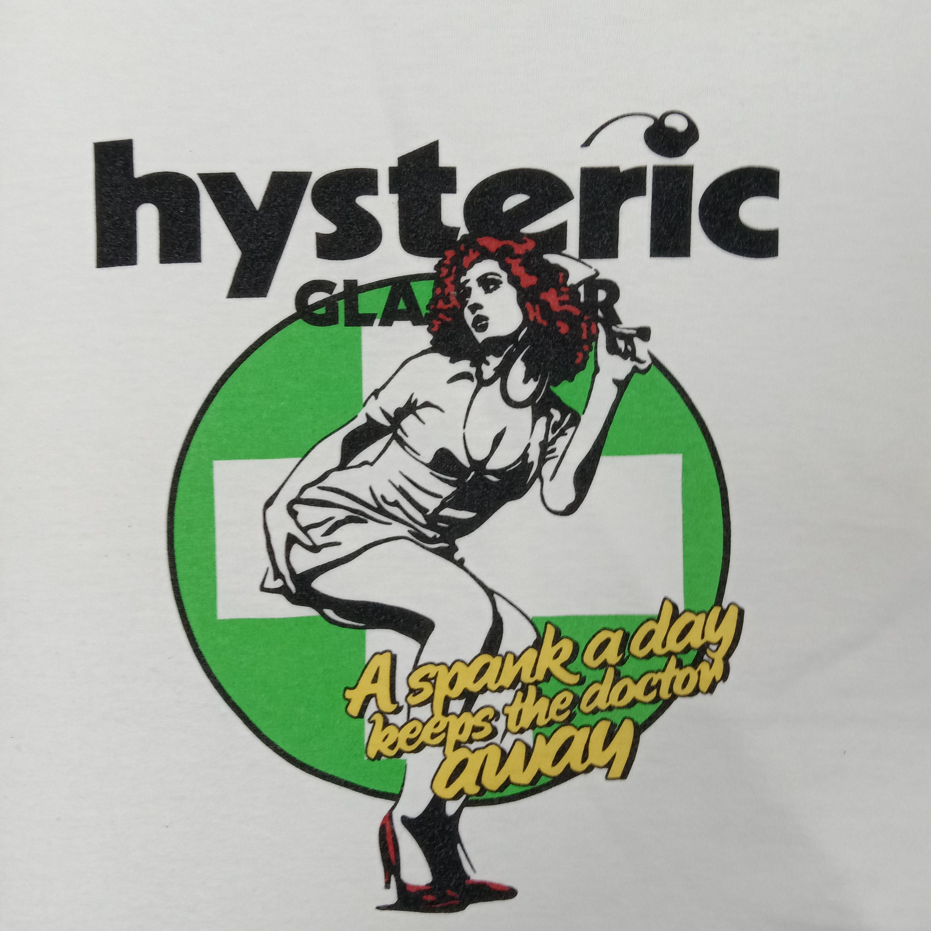 Hysteric Glamour Hysteric Glamour Japanese Brand Parody Tshirt C239N3 Size US M / EU 48-50 / 2 - 2 Thumbnail