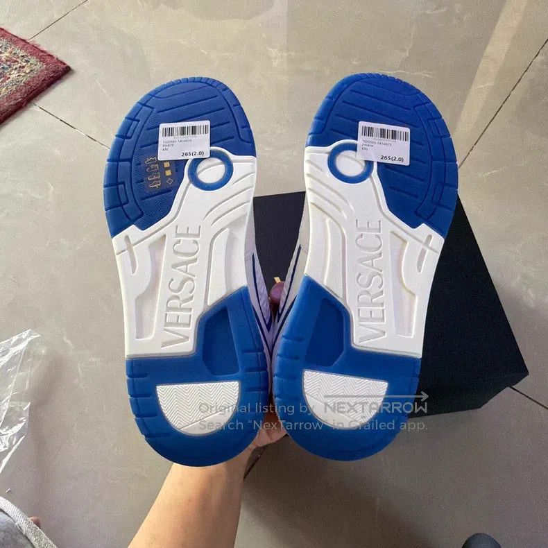 Versace Versace Calfskin sneakers Size US 10 / EU 43 - 4 Thumbnail
