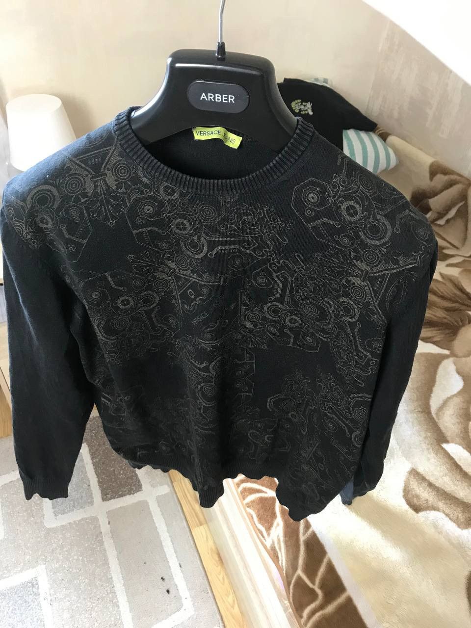 Versace Jeans Couture 🔥 Versace Jeans Vintage Logo Sweatshirt Pullover Rare Size US M / EU 48-50 / 2 - 5 Thumbnail