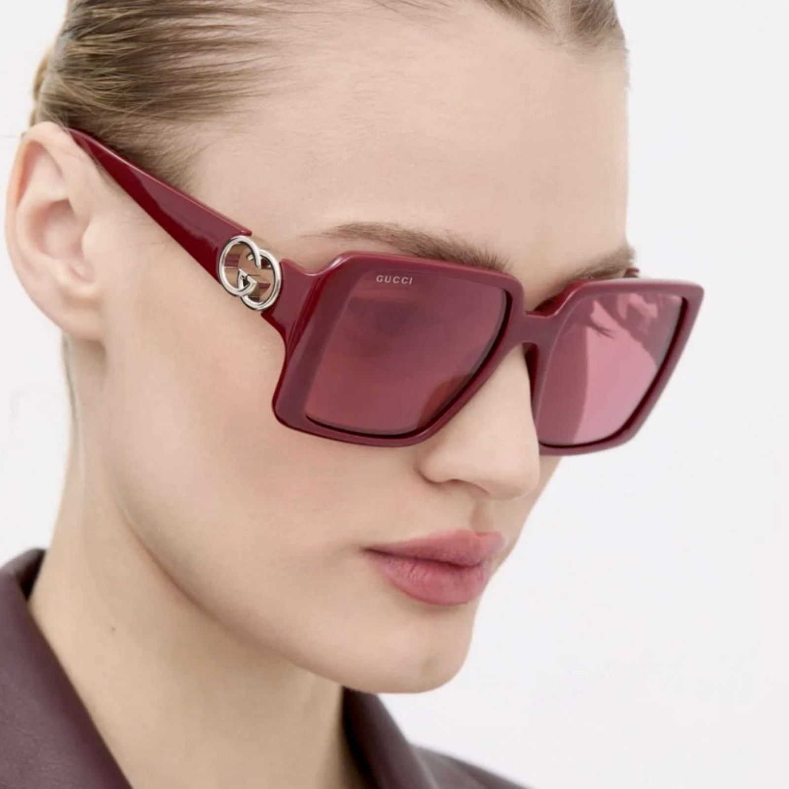Gucci New, GUCCI Sunglasses GG1692S 005 Authentic Size ONE SIZE - 2 Thumbnail