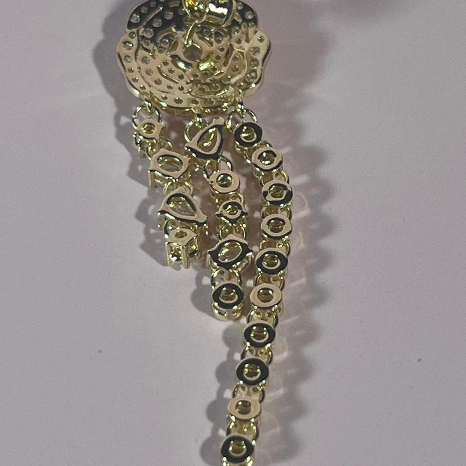 Jewelry Hespera dramatic gold dangle earrings Size ONE SIZE - 2 Thumbnail