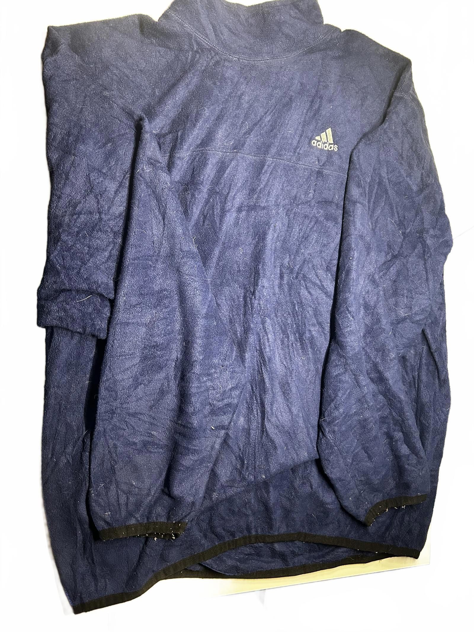 Adidas Adidas Vintage Navy Blue Sweatshirt Size US XXL / EU 58 / 5 - 3 Thumbnail
